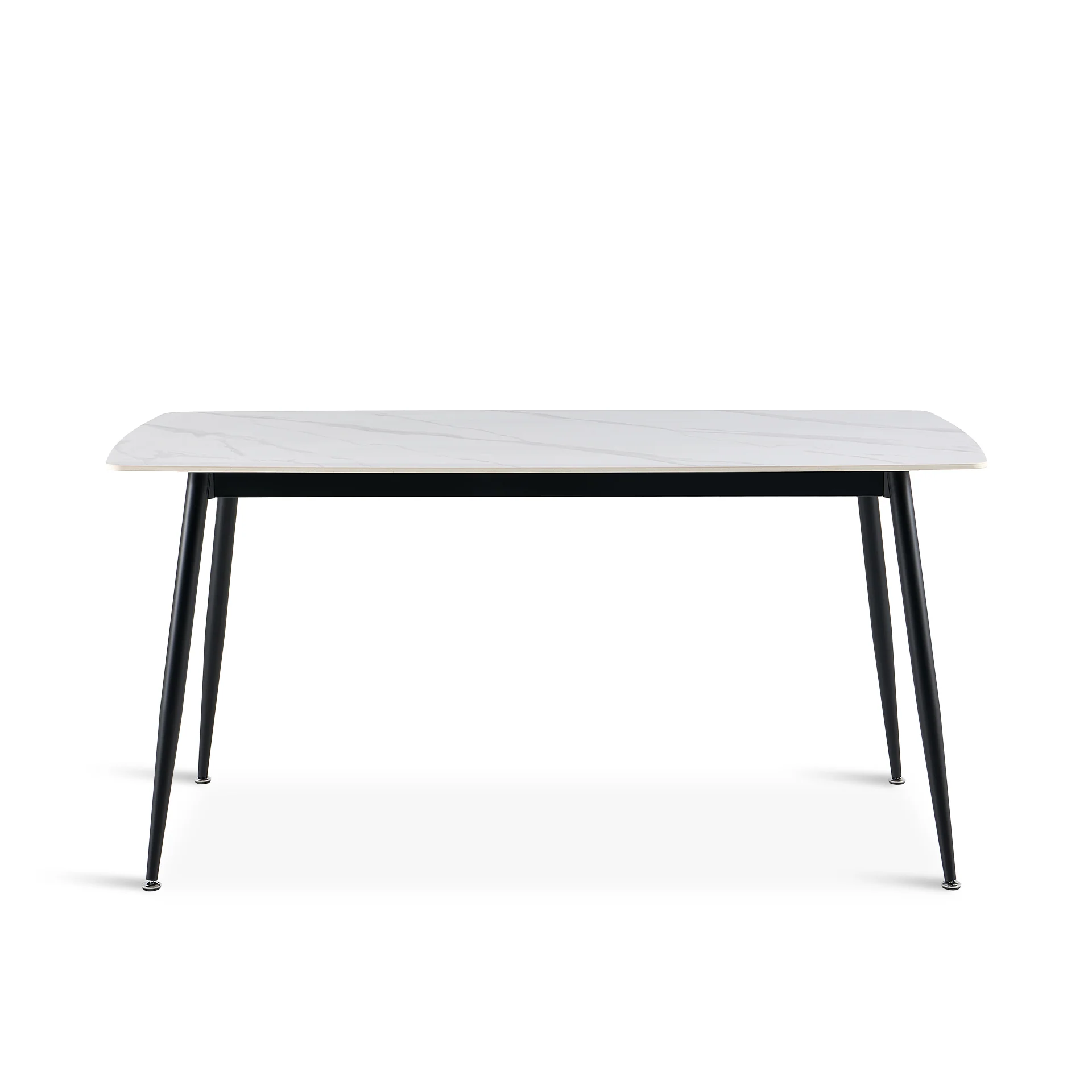 Adley Dining Table 160 x 80 x 75cm - White - Image 8