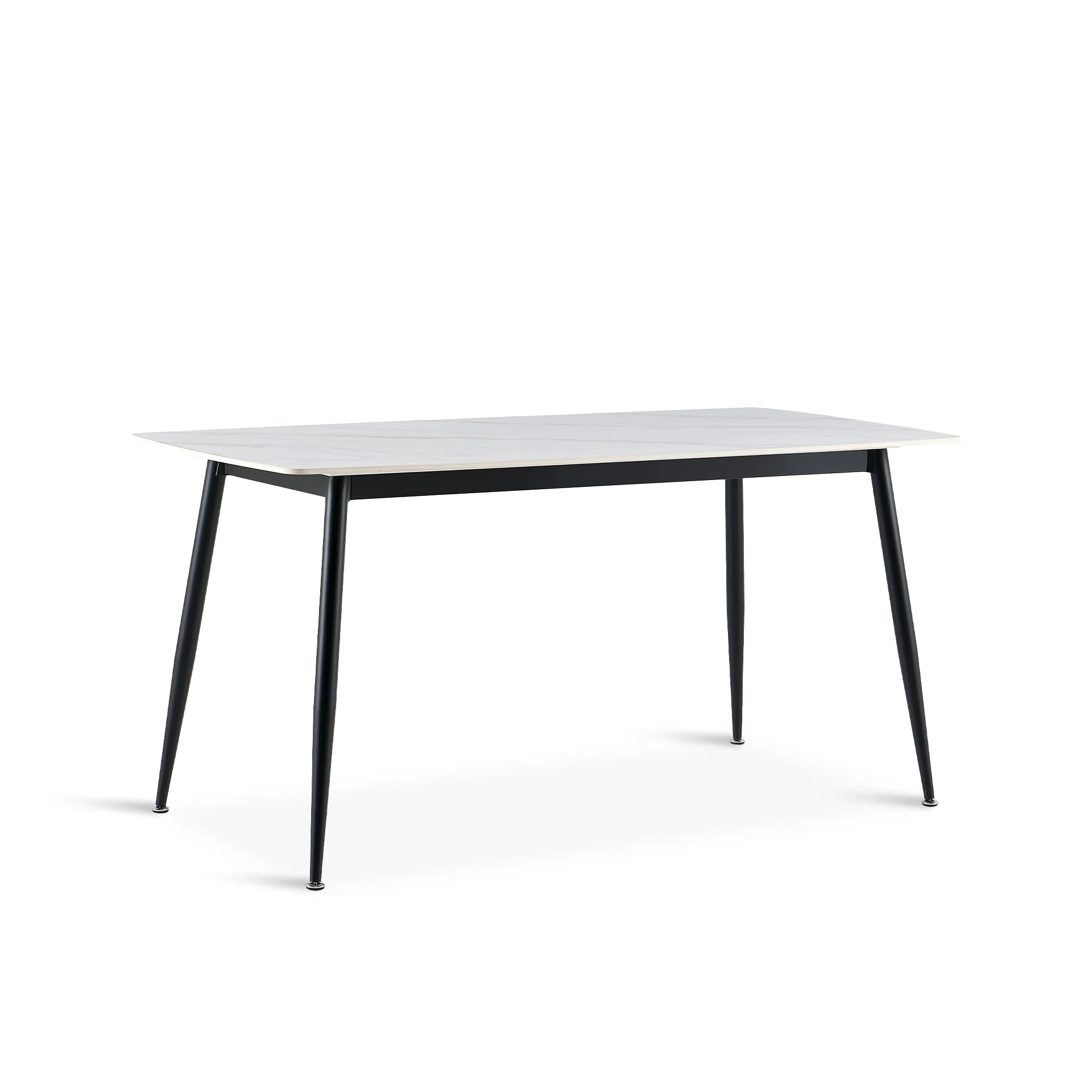 Adley Dining Table 160 x 80 x 75cm - White - Image 9