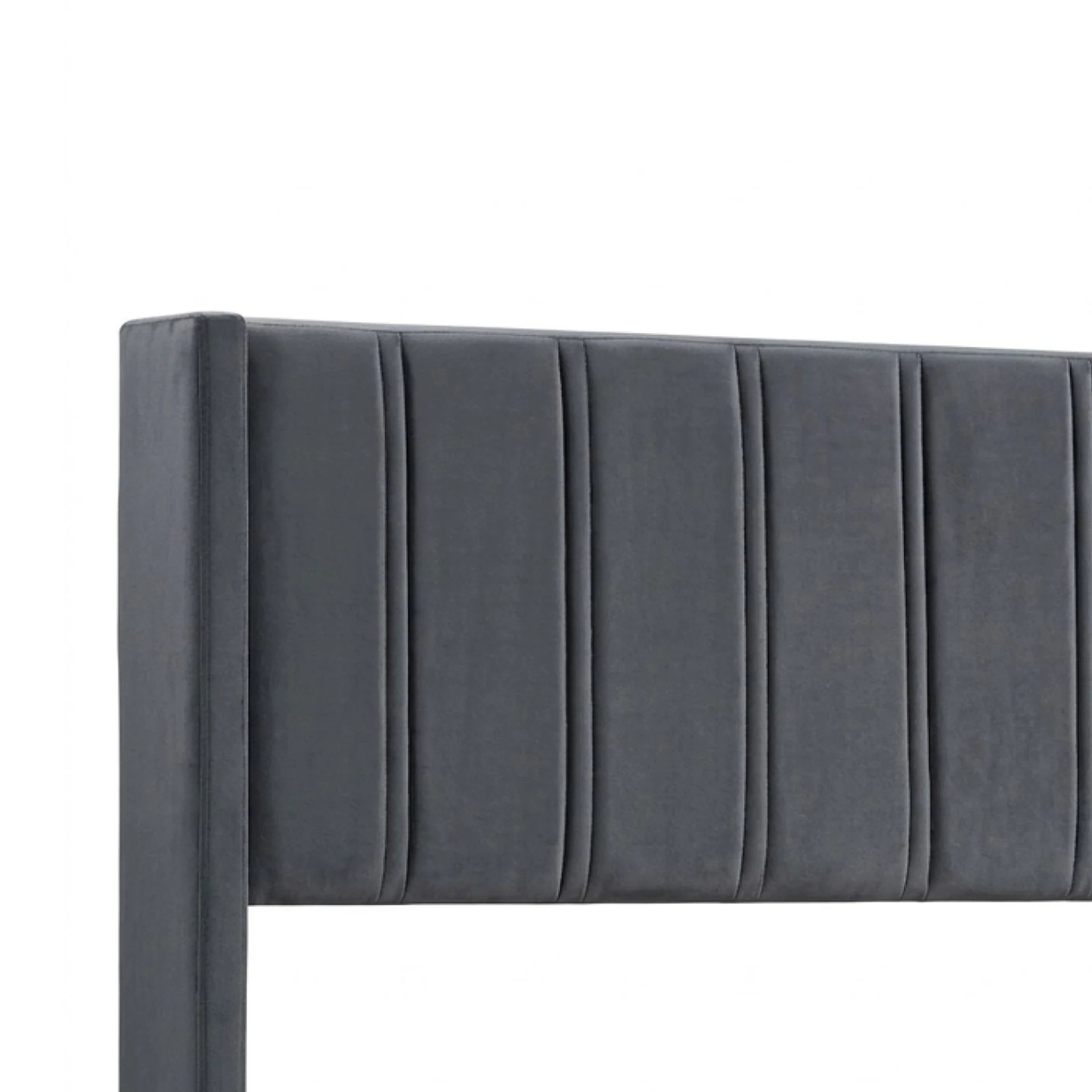 Rowen Queen Bed Frame - Charcoal - Image 11