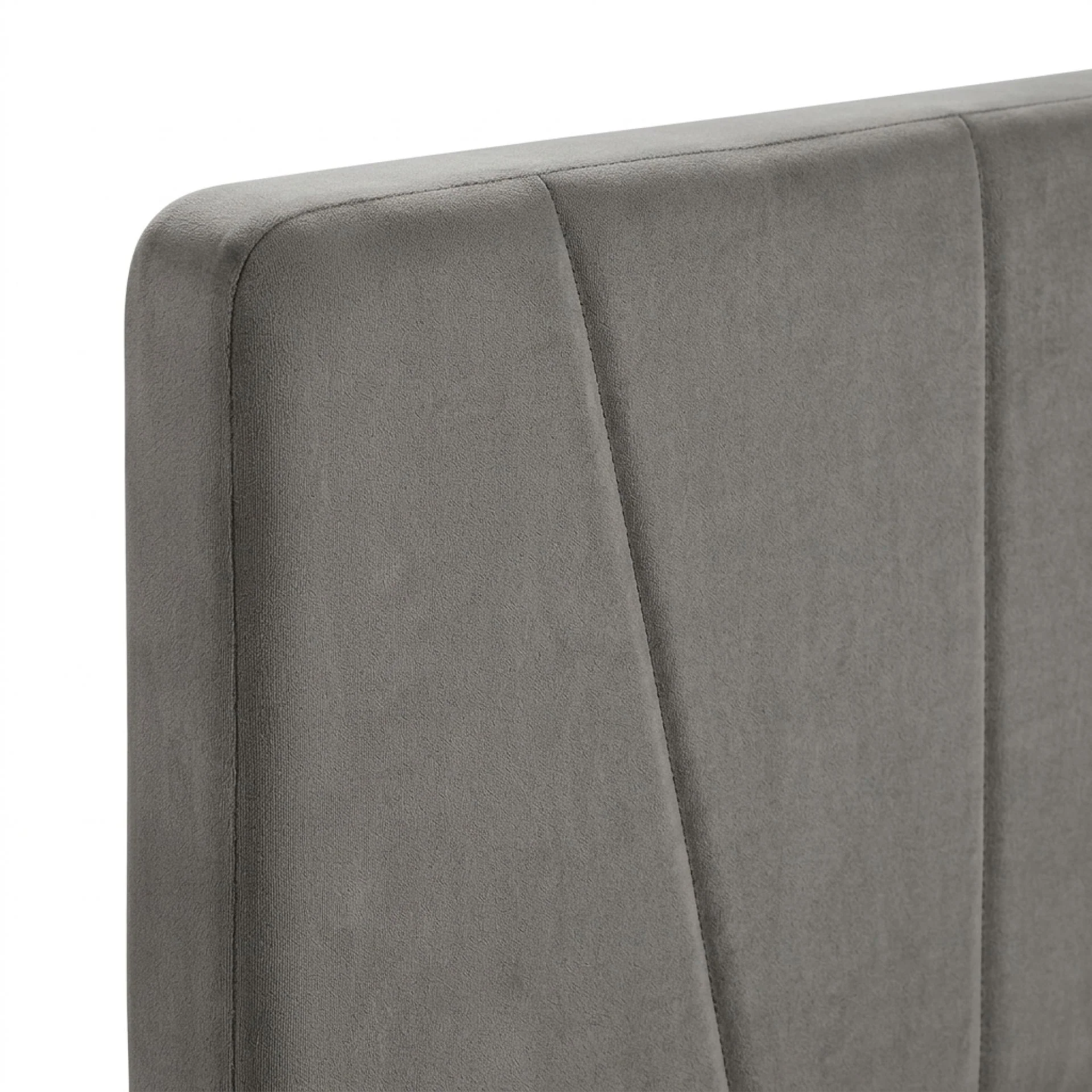 Sable Double Bed Frame - Grey - Image 9