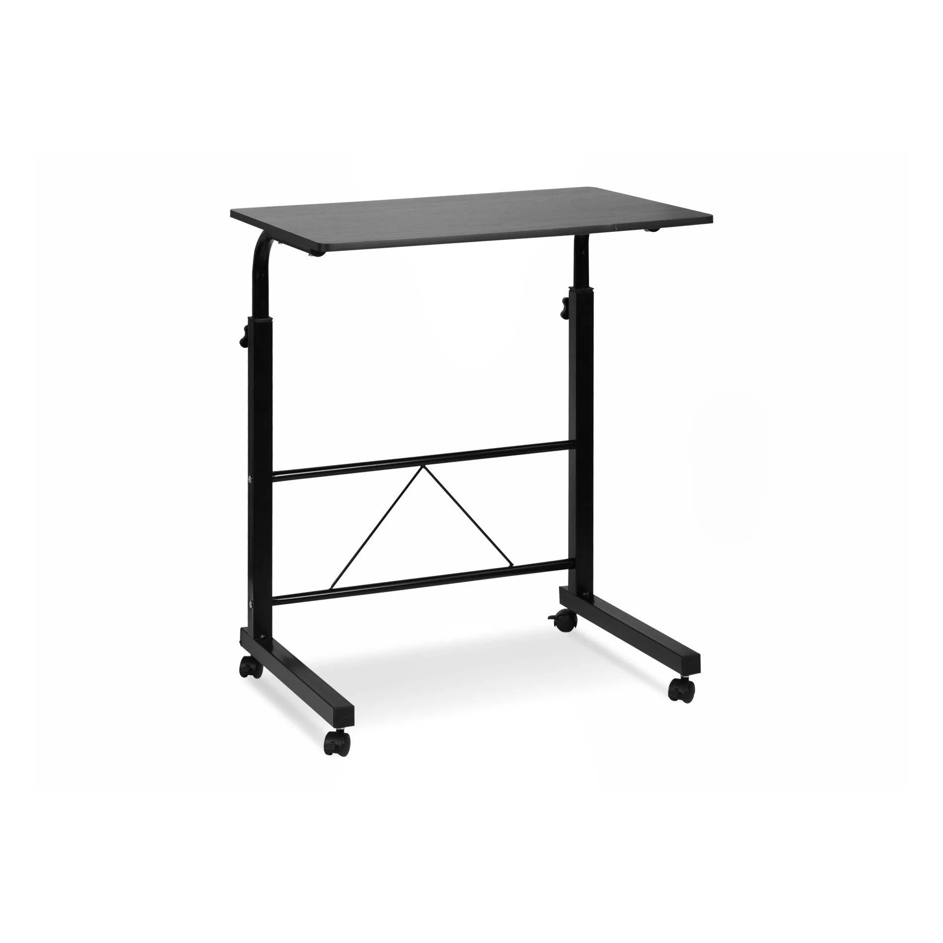 60 x 40cm Adjustable Laptop Stand Table - Black - Image 9