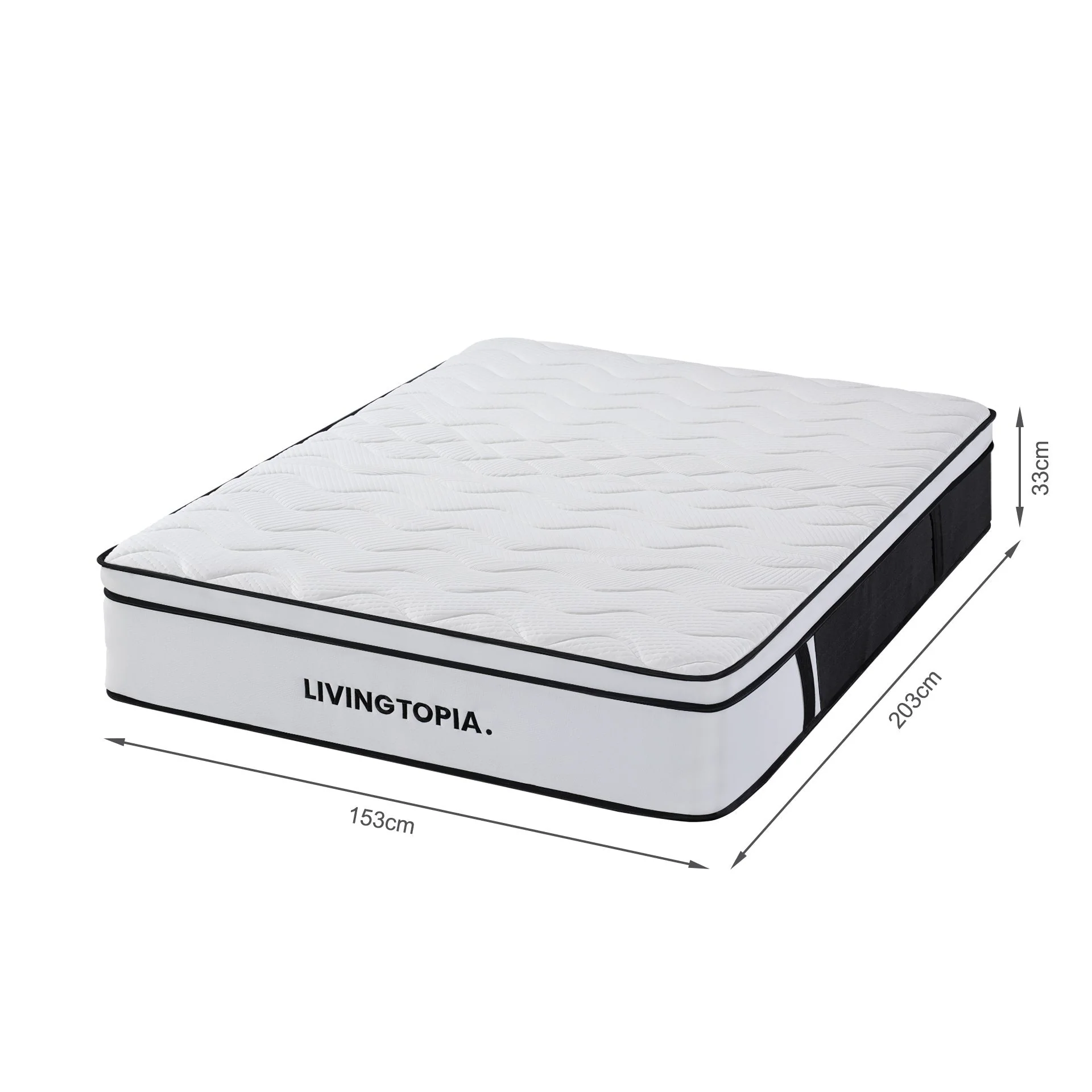 Bamboo Prime 7 Zone Pocket Spring Mattress - Queen - Image 17