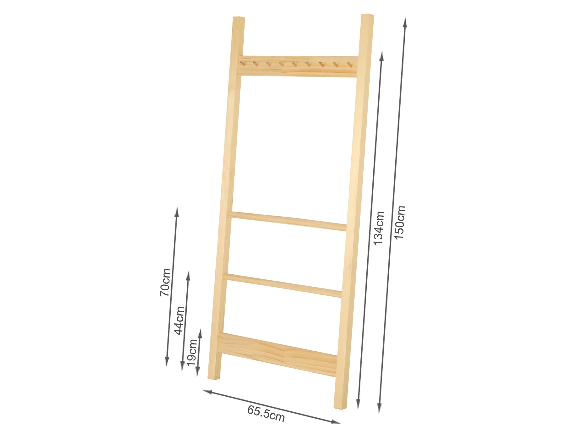 AGASSIZ Ladder Coat Rack - OAK - Image 9