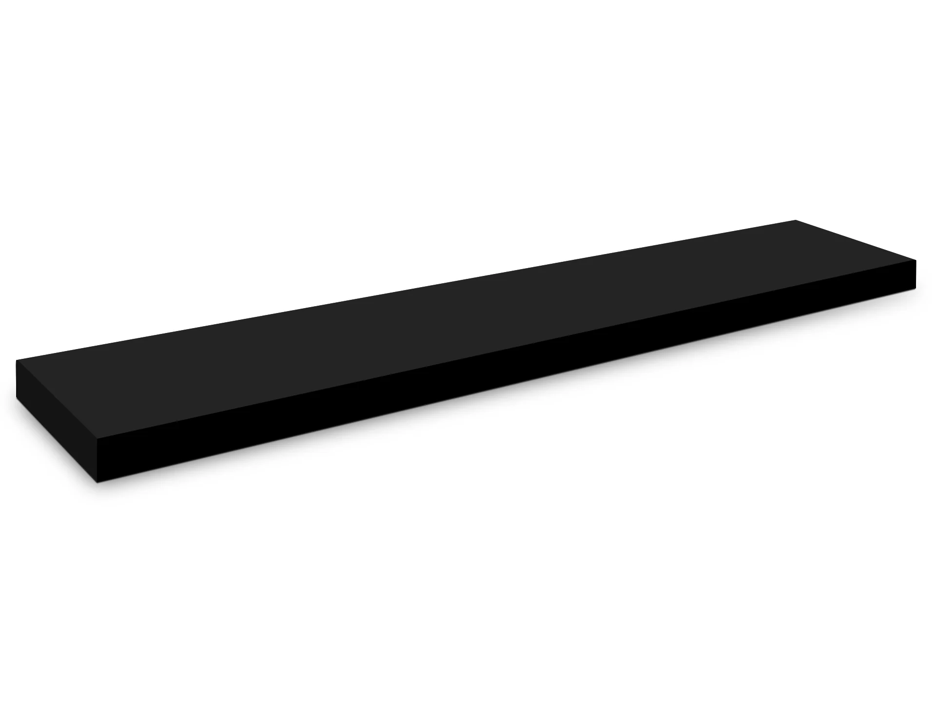 Alakol Floating Shelf 80cm - Black - Image 2