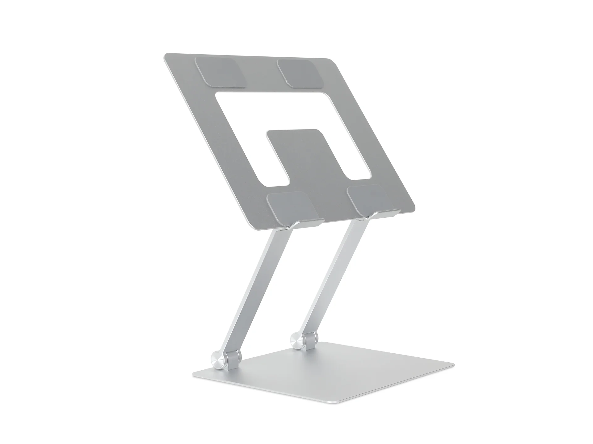 Aluminium Portable Laptop Stand - Silver - Image 4