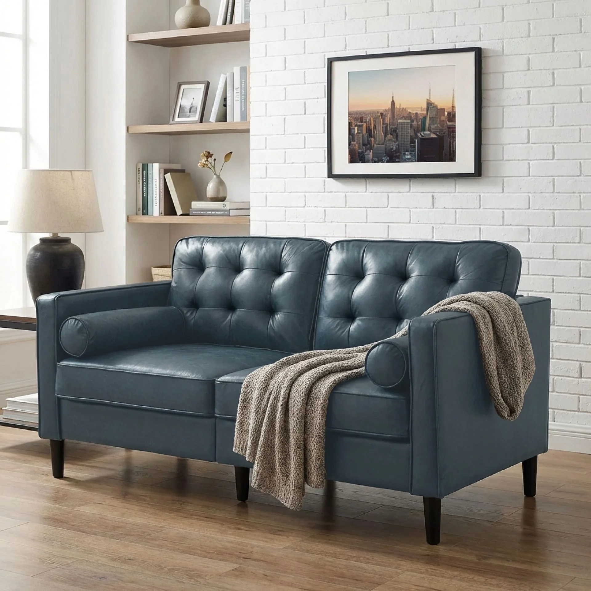 Apex 2 Seater Sofa - Blue