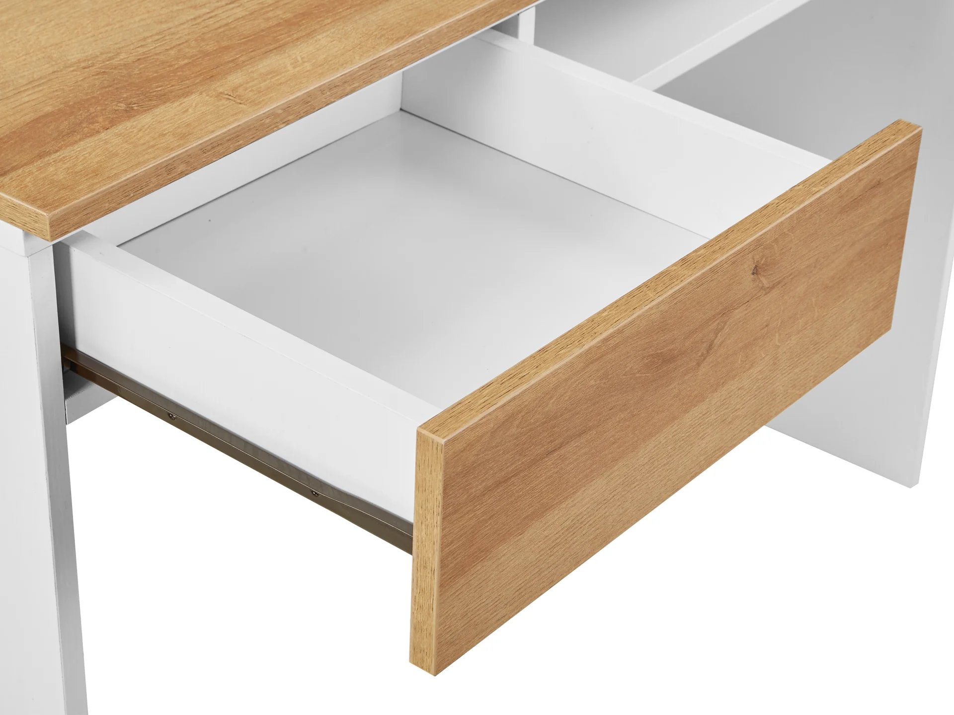 Archie 110cm Computer Desk - White - Image 7