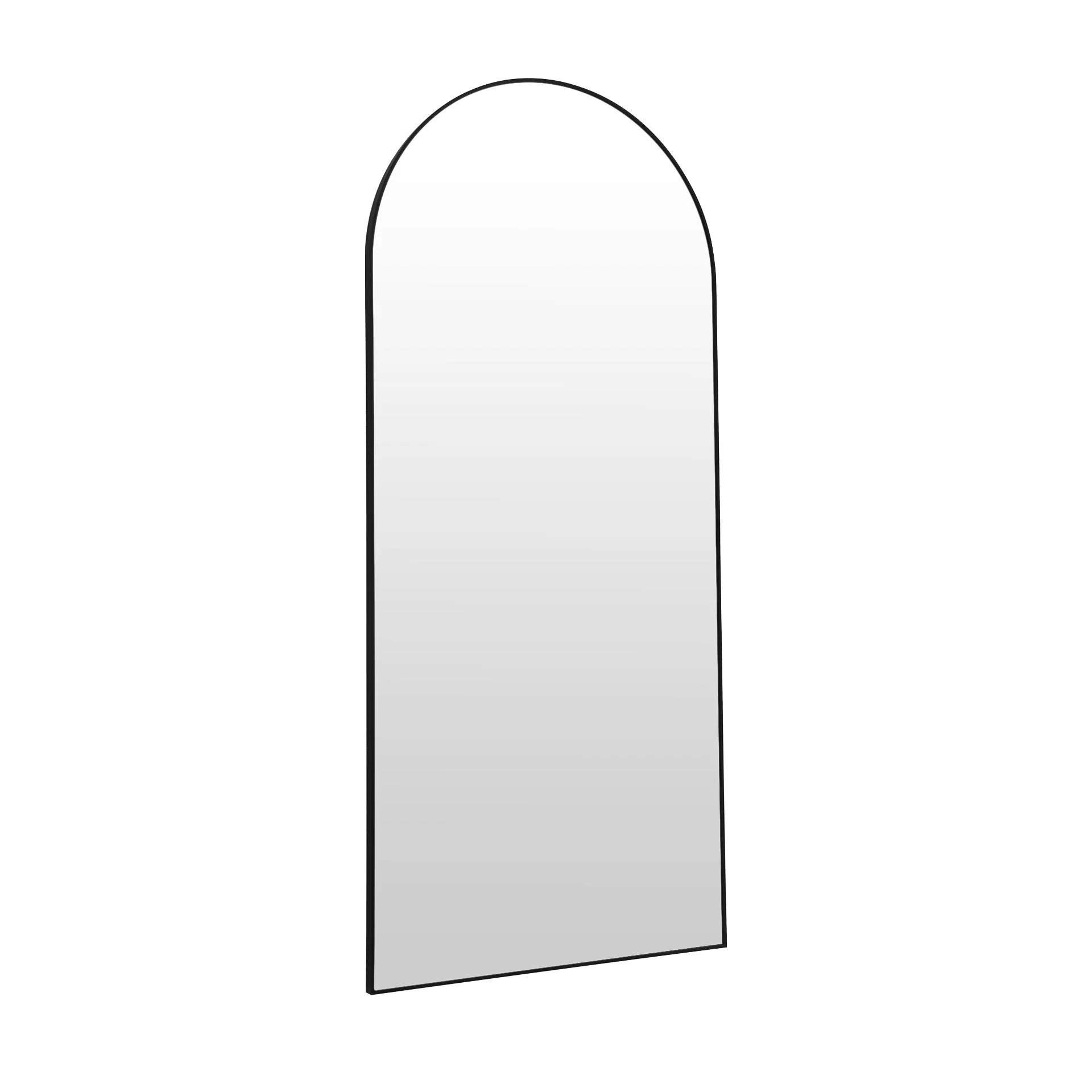 Archie Metal Arched Full Length Mirror - Black - Image 8