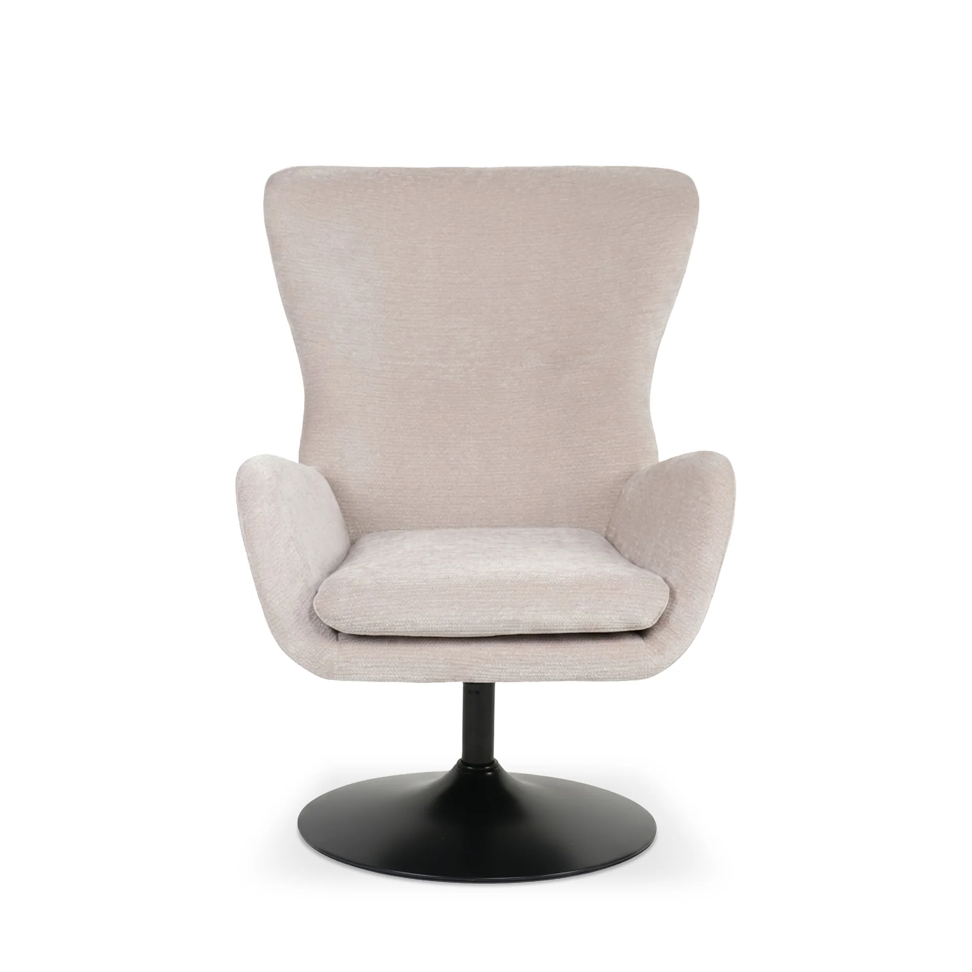 Arcus Velvet Armchair - Light Khaki - Image 8