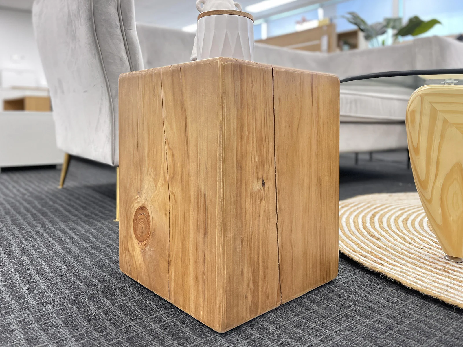 ARTA Solid Wood Coffee Table Side Table - Image 2