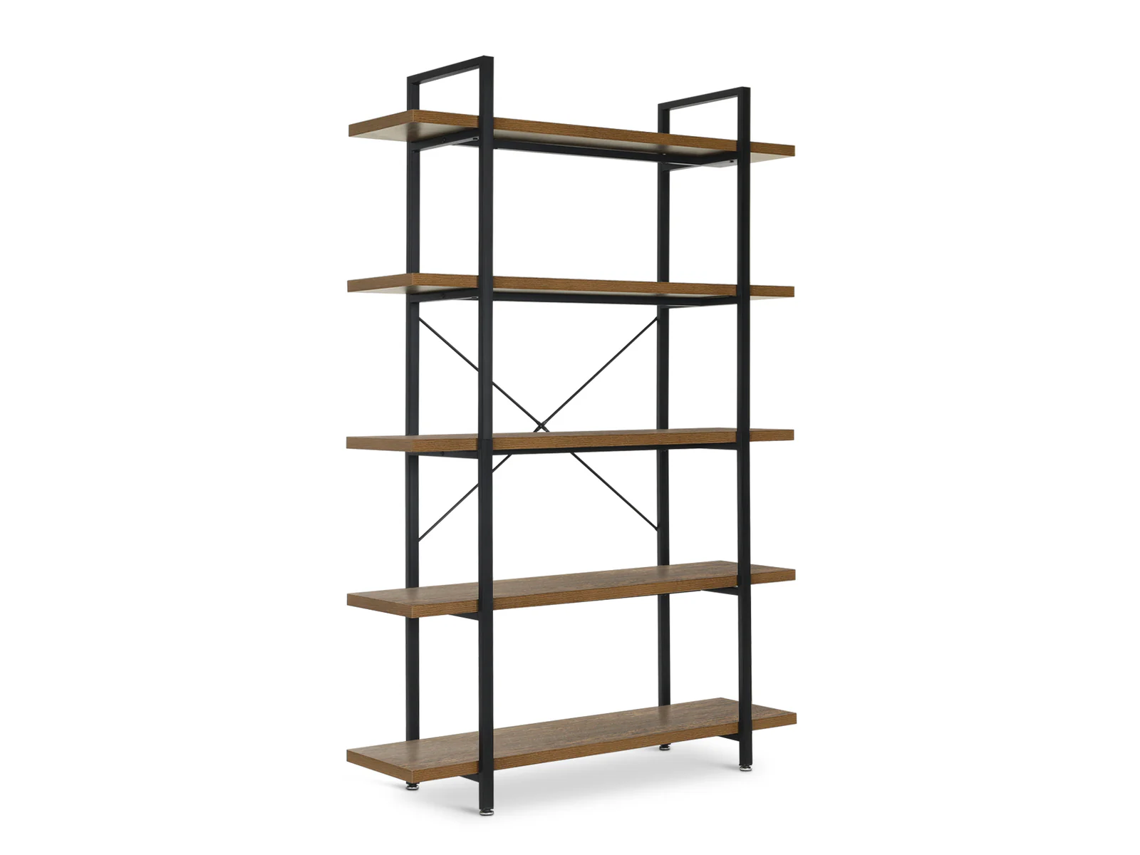 ASSAL 5 Tier Bookshelf - OAK - Image 2