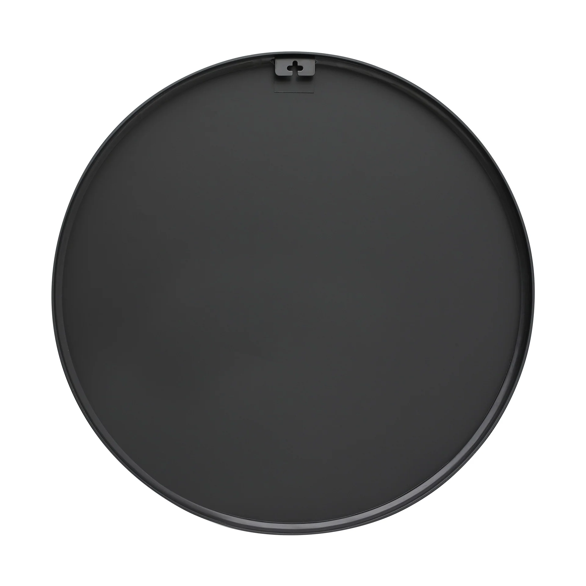 Aura Round Metal Framed Wall Mirror 60cm - Black - Image 8