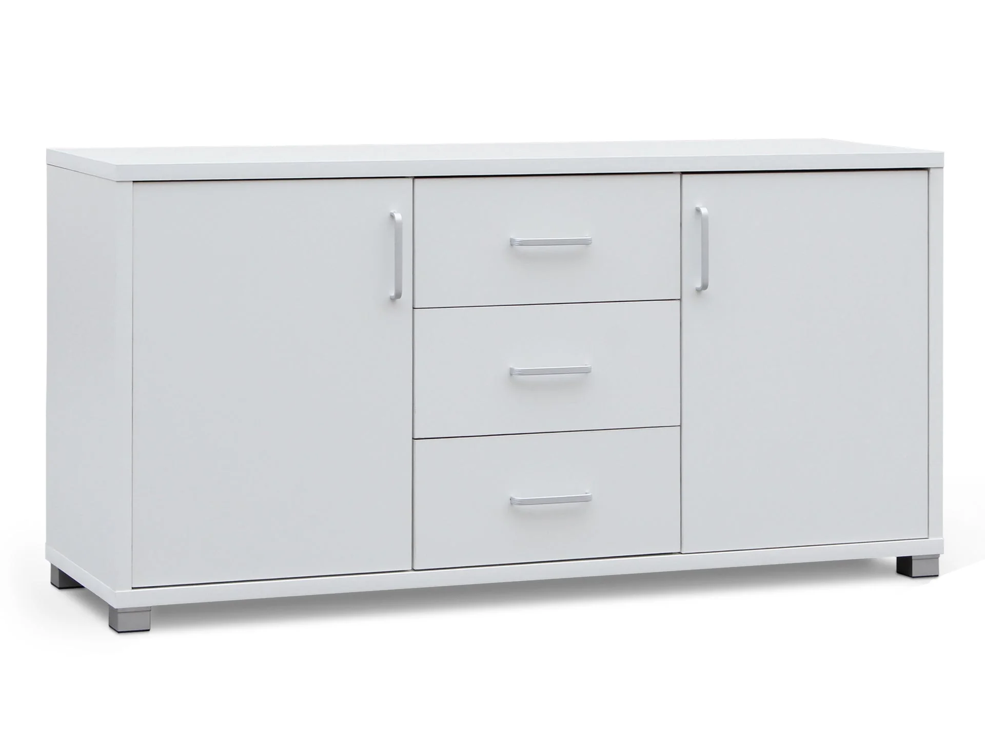Baikal Wooden Buffet Table with Drawer - White - Image 2