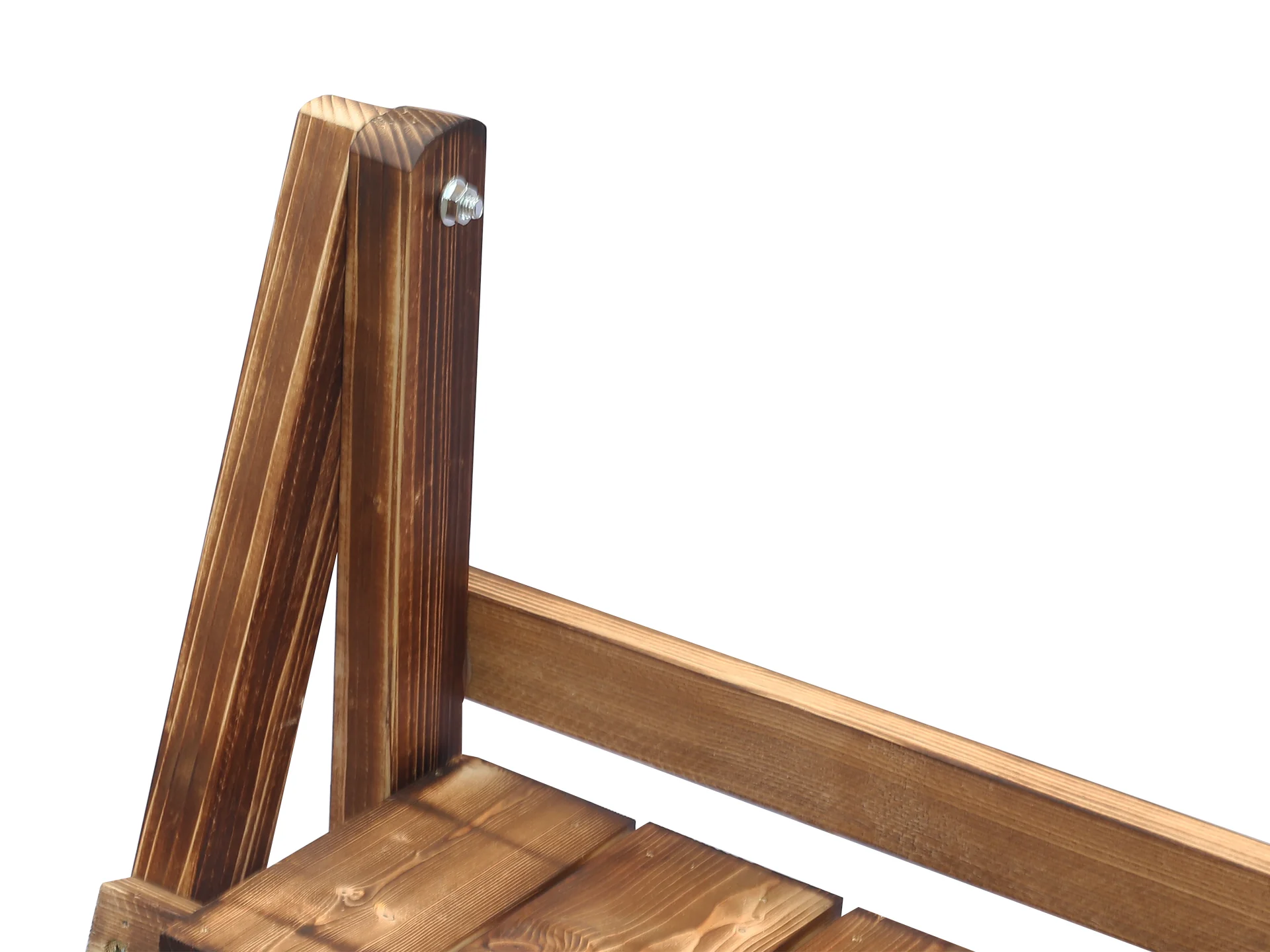Balaton Ladder Planter Stand 60cm - Rustic Brown - Image 5