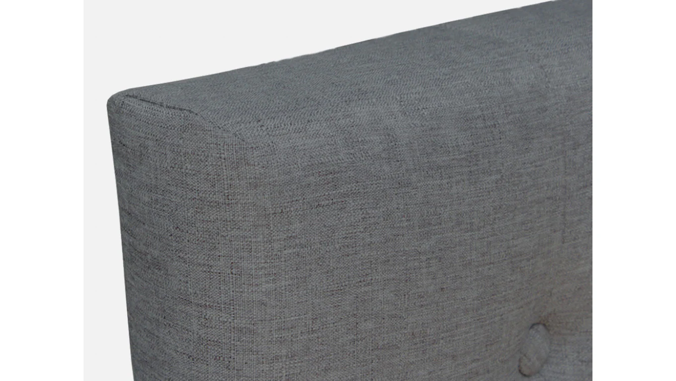 BARBARA SUPER KING Stand-alone Fabric Headboard - GREY - Image 14