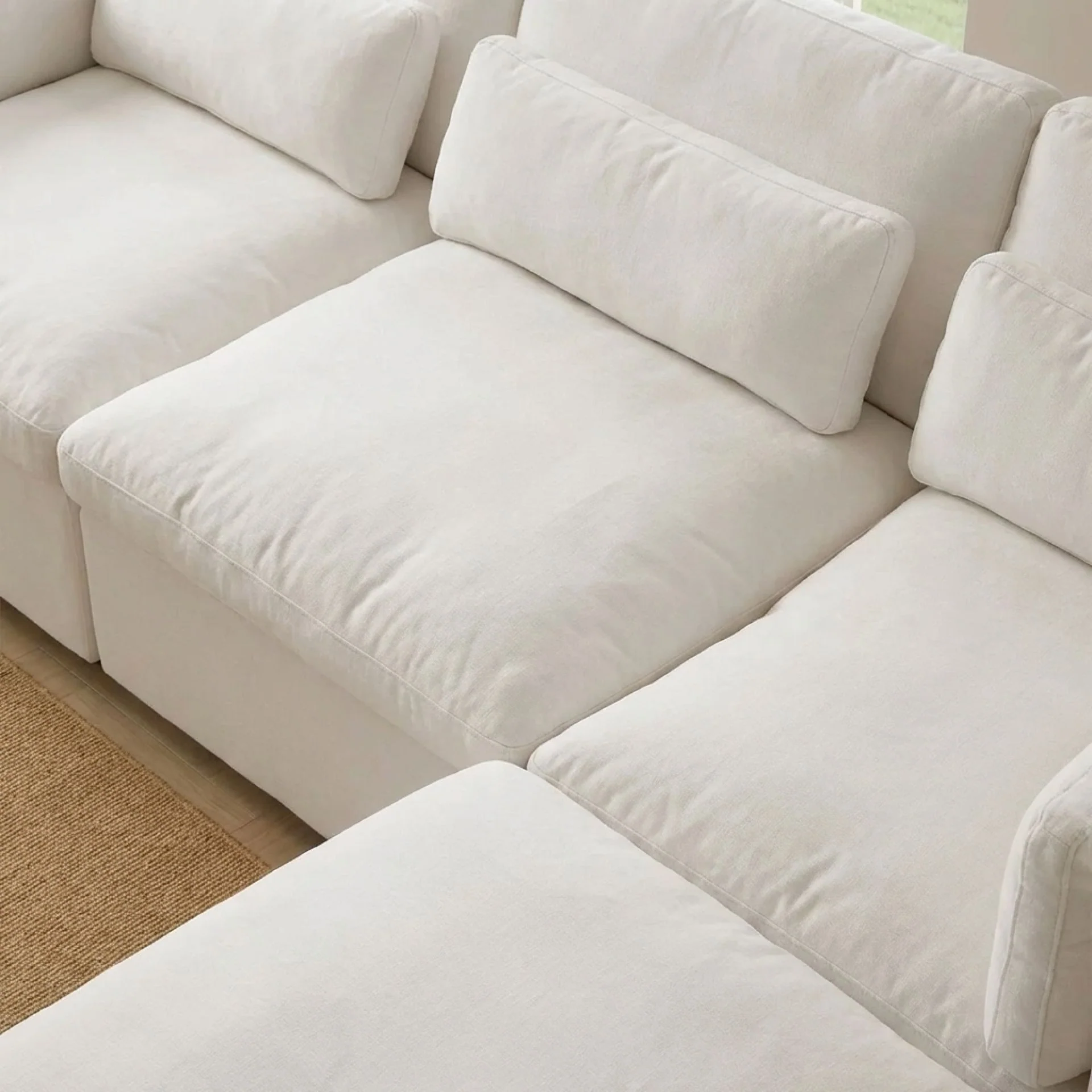 Barmouth Modular Sofa - Silver Cloud - Image 6