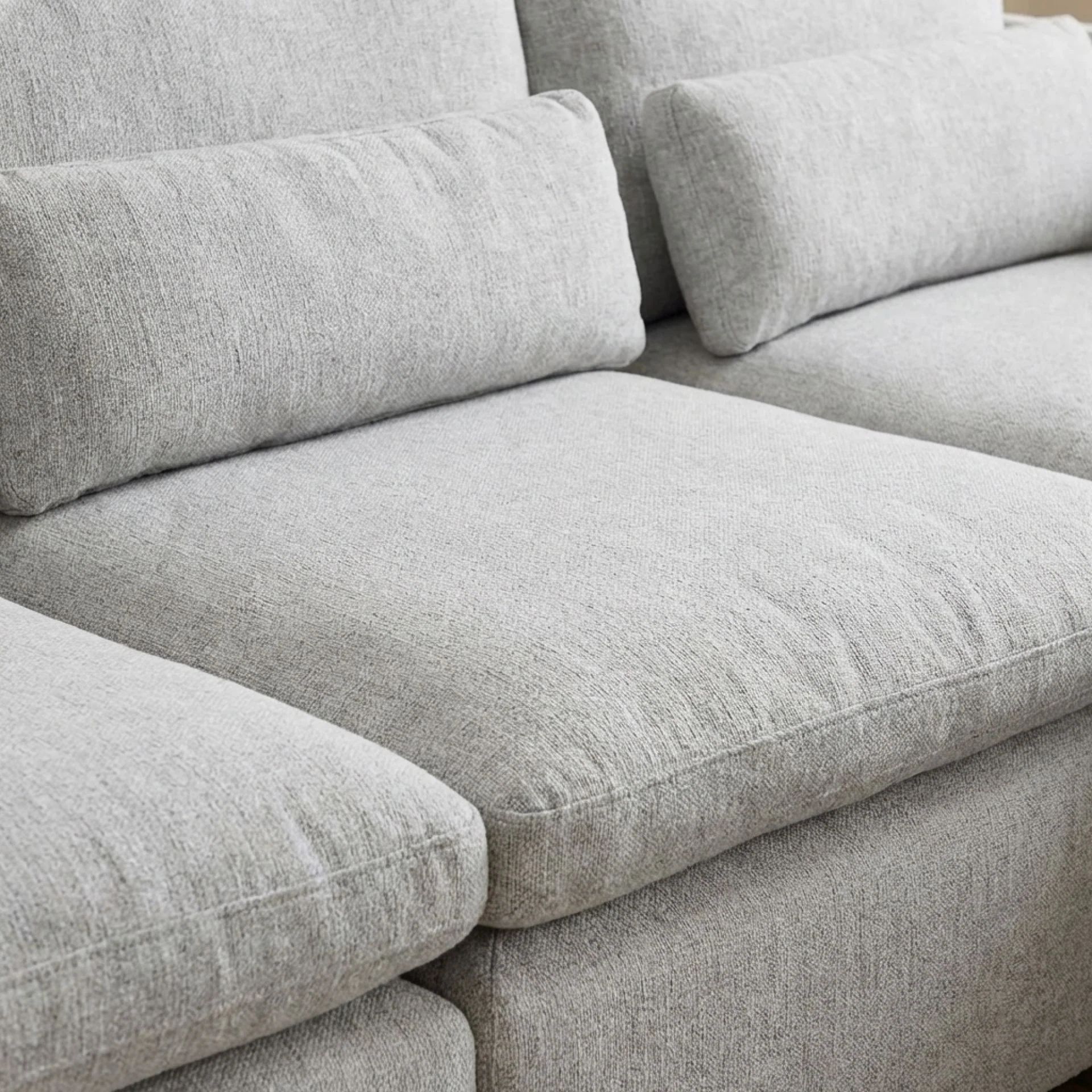 Barmouth Modular Sofa - Silver Grey - Image 6