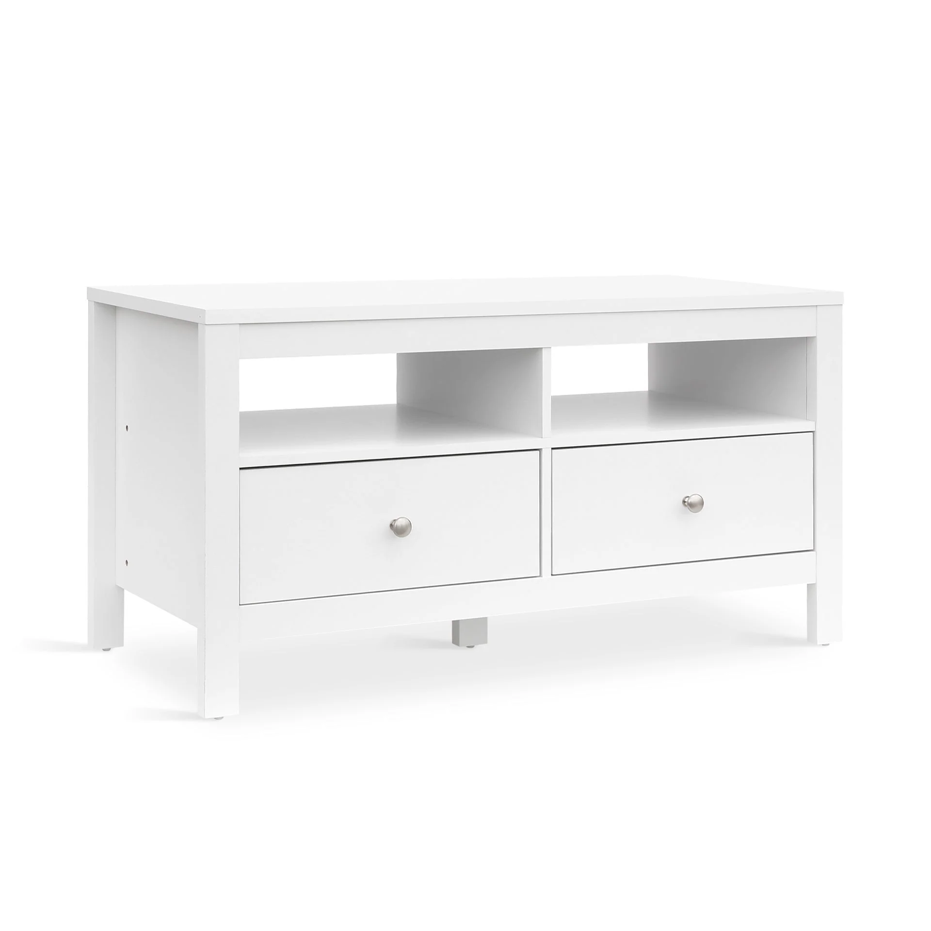 Barrett 1.1m Entertainment Unit - White - Image 4