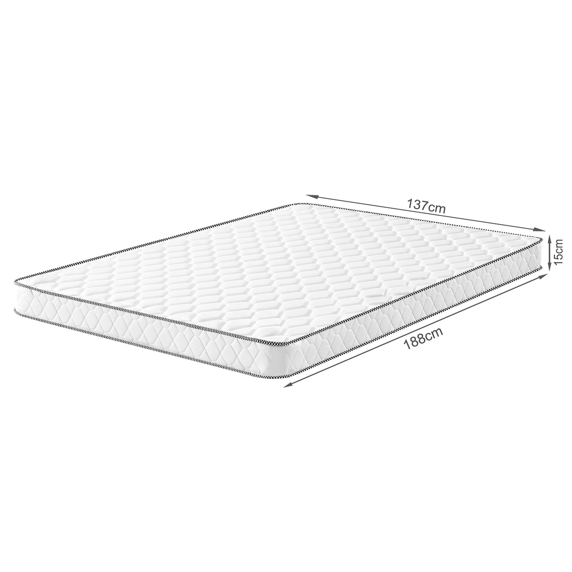 Basics Bonnell Spring Mattress - Double - Image 12