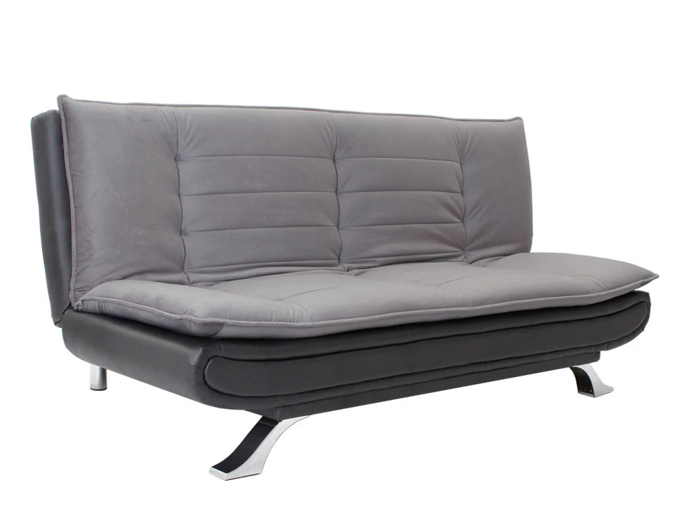 BetaLife 3-Seater Sofa BLACK + GREY - Image 2