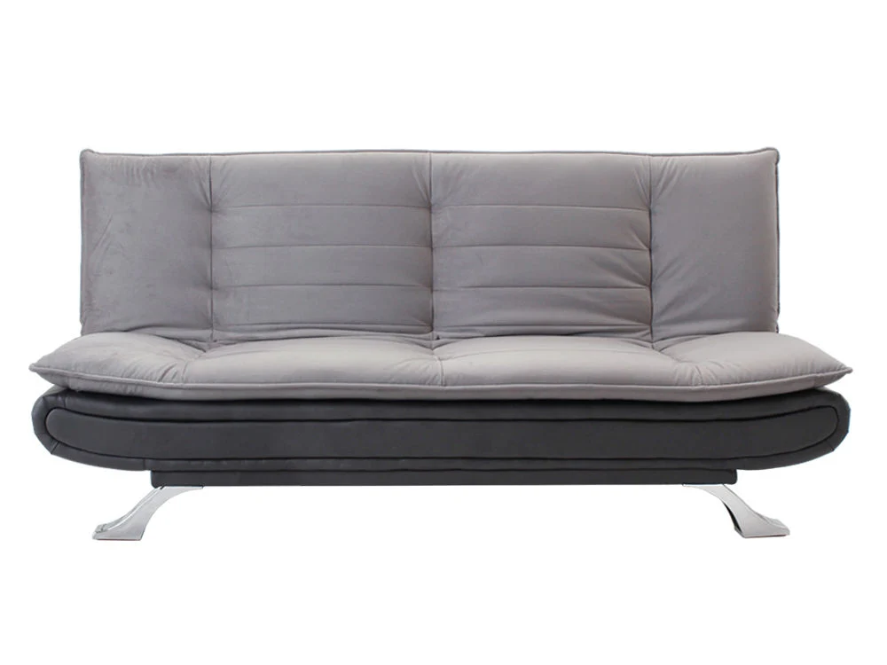 BetaLife 3-Seater Sofa BLACK + GREY - Image 4