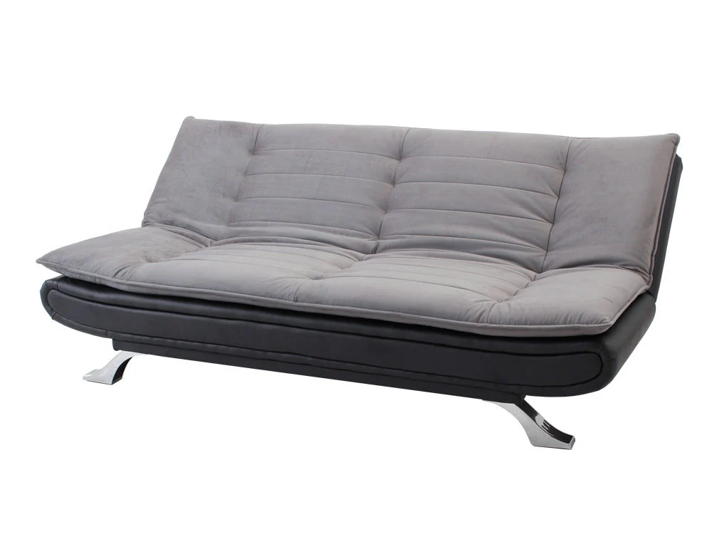 BetaLife 3-Seater Sofa BLACK + GREY - Image 5