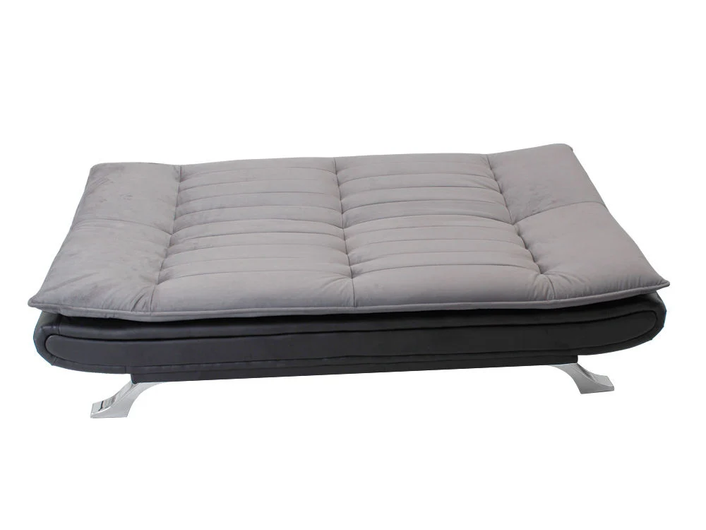 BetaLife 3-Seater Sofa BLACK + GREY - Image 6