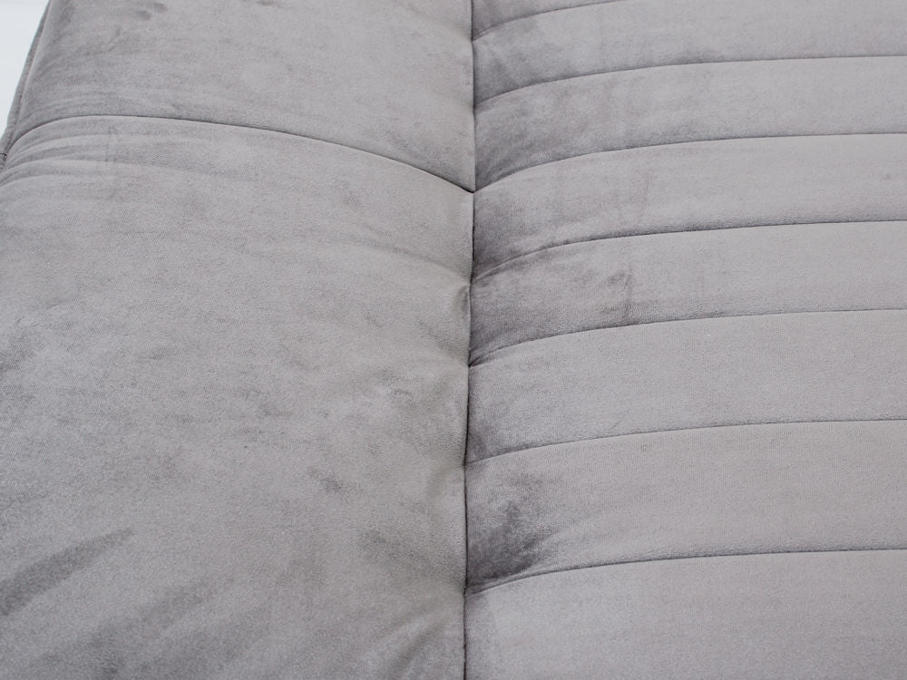 BetaLife 3-Seater Sofa BLACK + GREY - Image 8