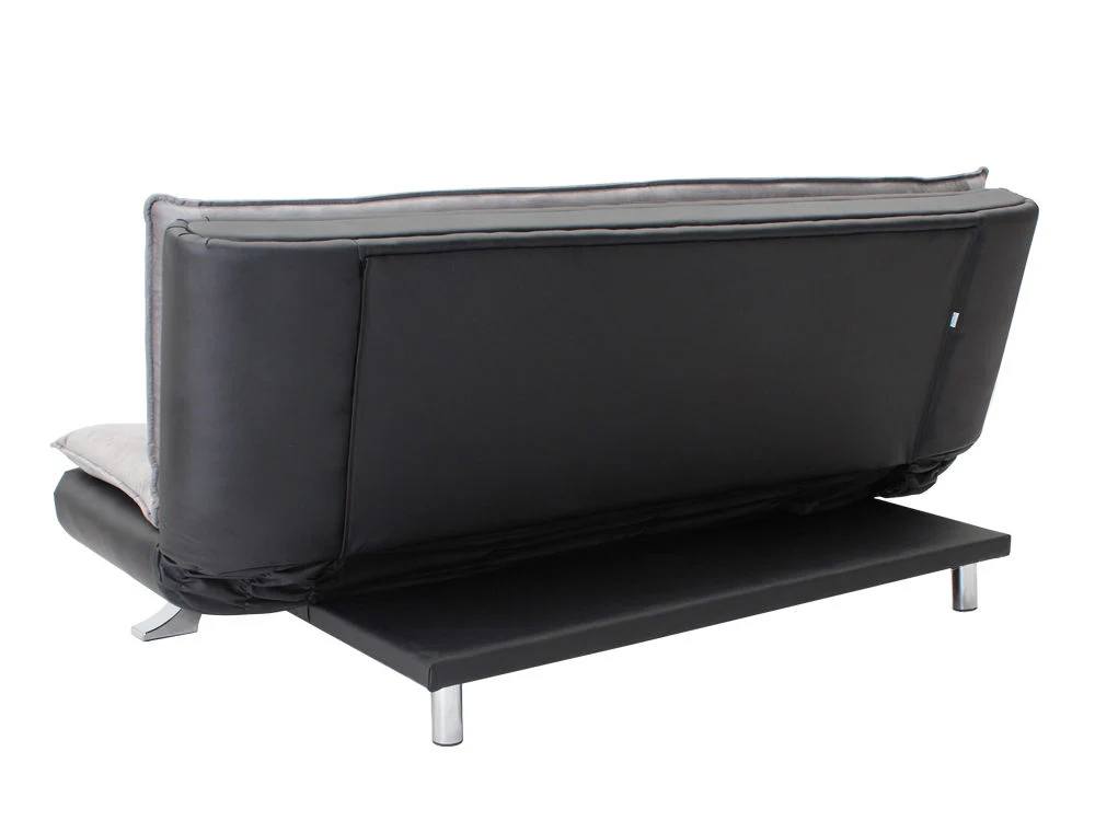 BetaLife 3-Seater Sofa BLACK + GREY - Image 9