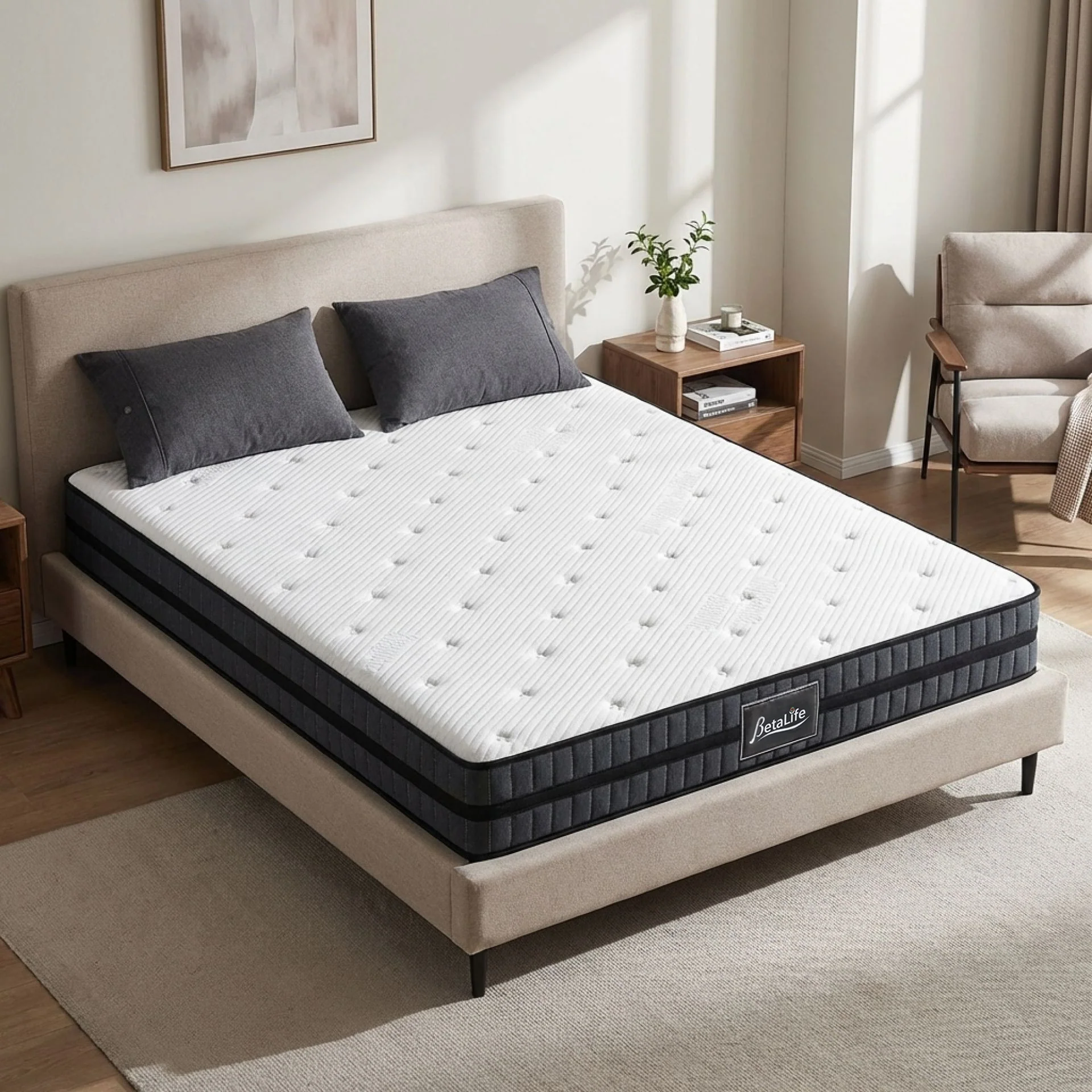 Bamboo 5 Zone Pocket Spring Mattress - King - Image 12