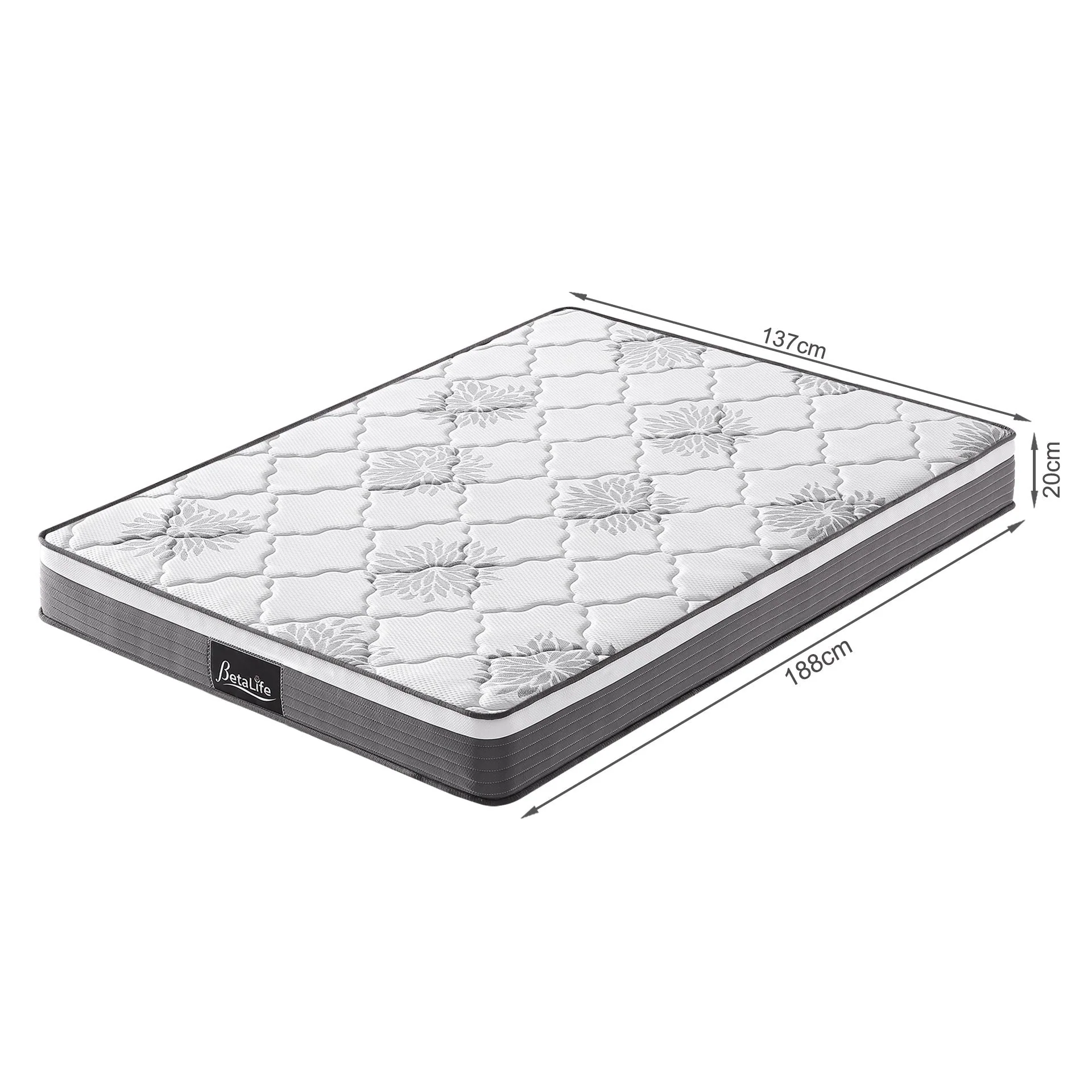 Deluxe 5 Zone Pocket Spring Mattress - Double - Image 12
