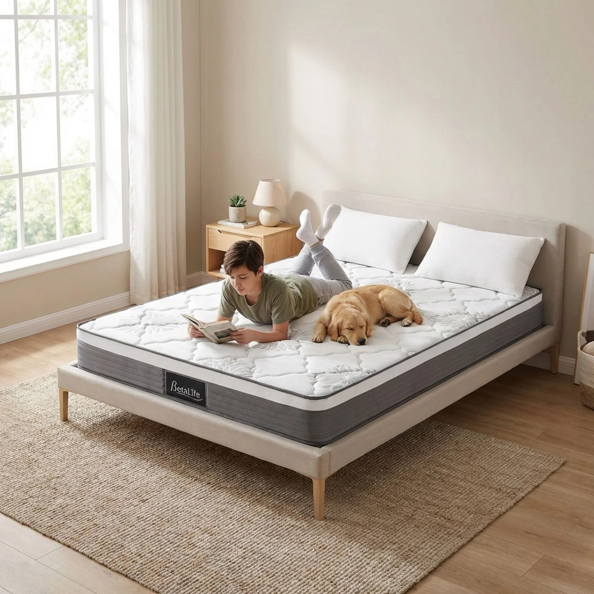 Deluxe 5 Zone Pocket Spring Mattress - Double - Image 16