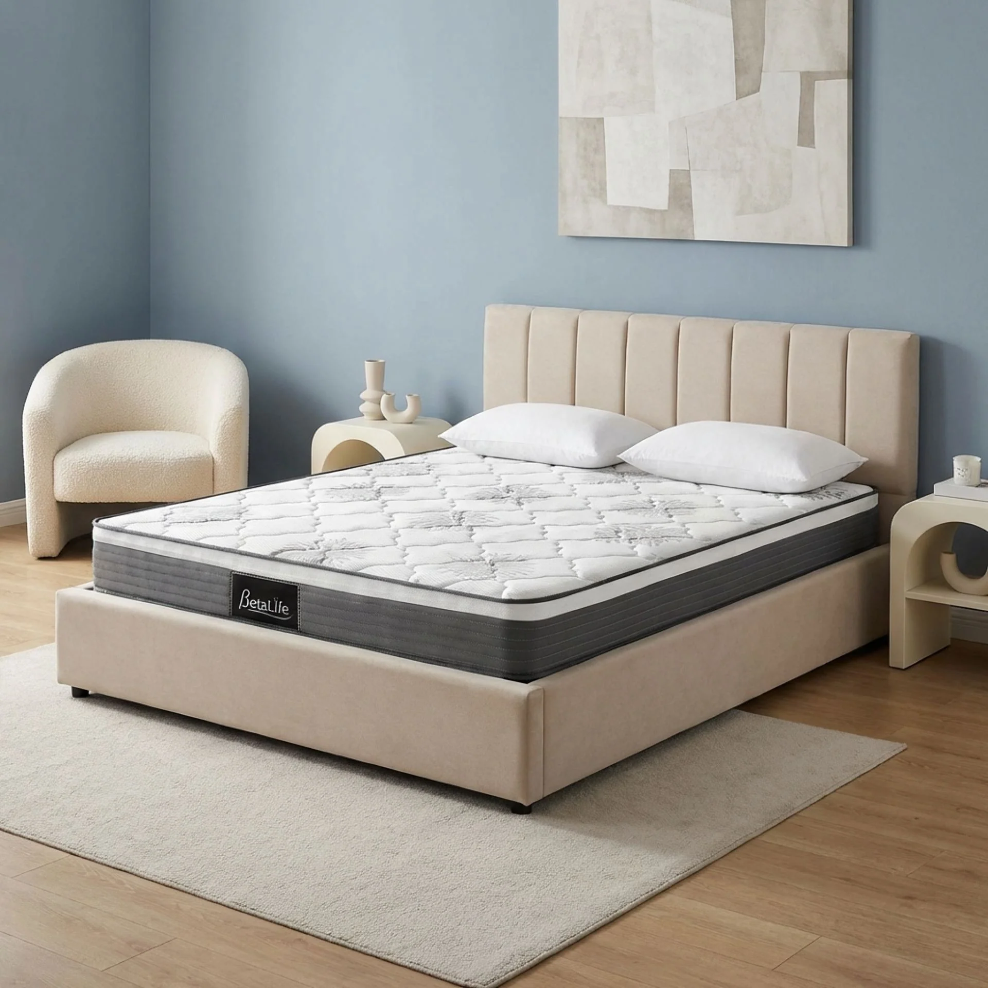Deluxe 5 Zone Pocket Spring Mattress - Queen - Image 14