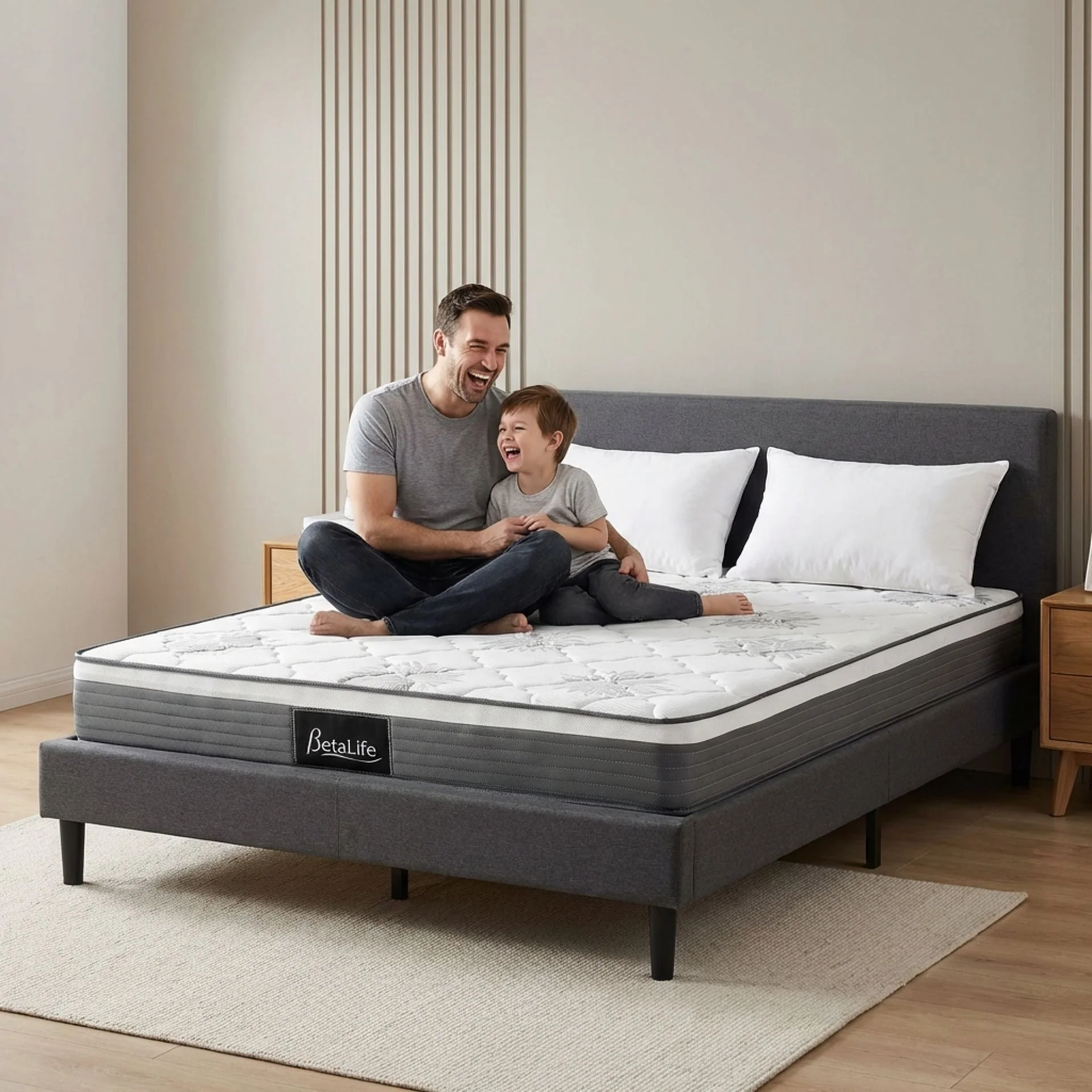 Deluxe 5 Zone Pocket Spring Mattress - Queen - Image 17