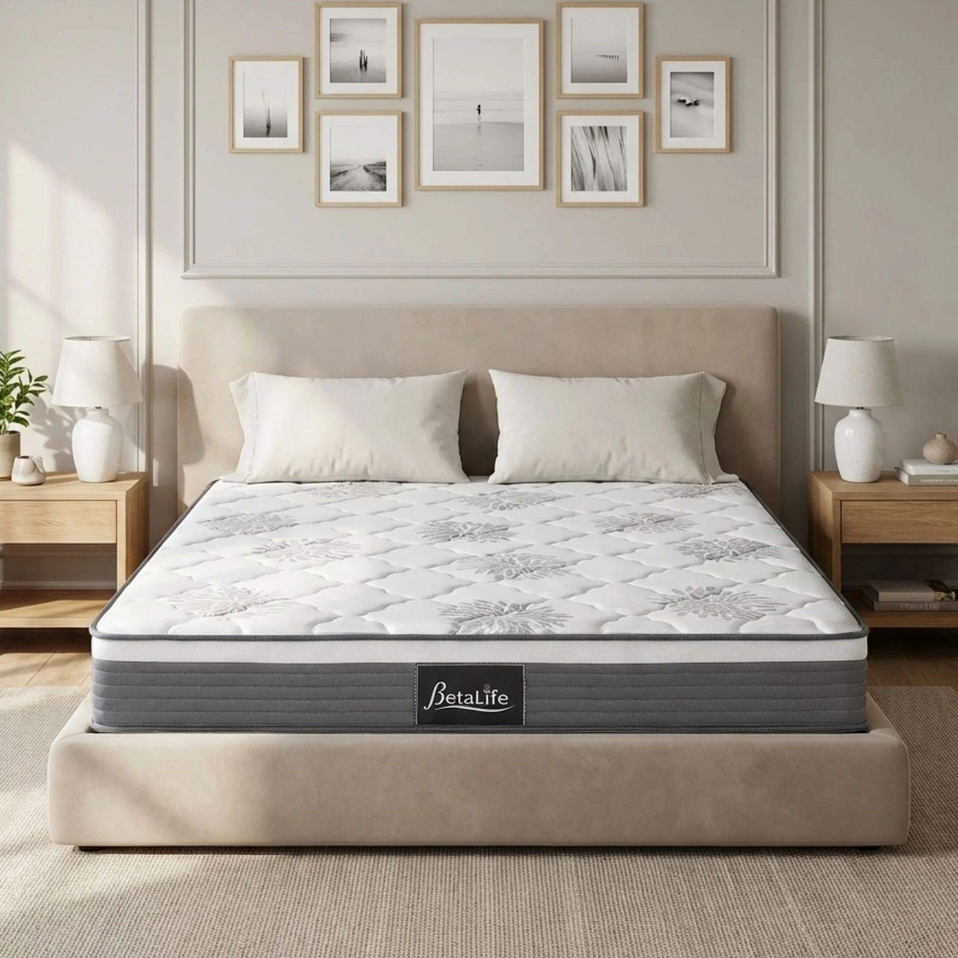 Deluxe 5 Zone Pocket Spring Mattress - Queen - Image 4