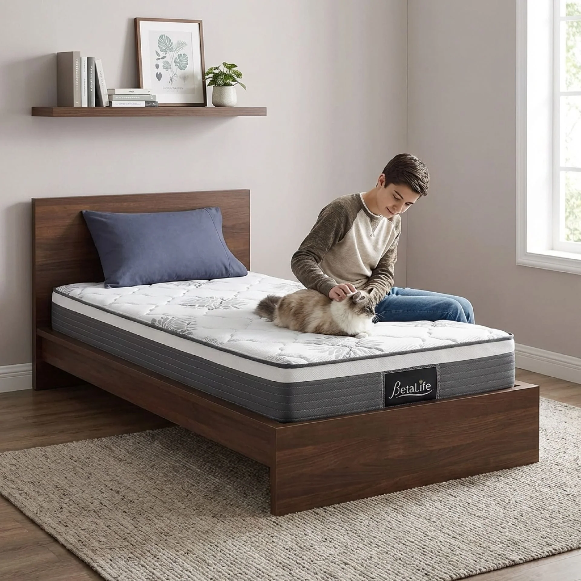 Deluxe 5 Zone Pocket Spring Mattress - Single - Image 16