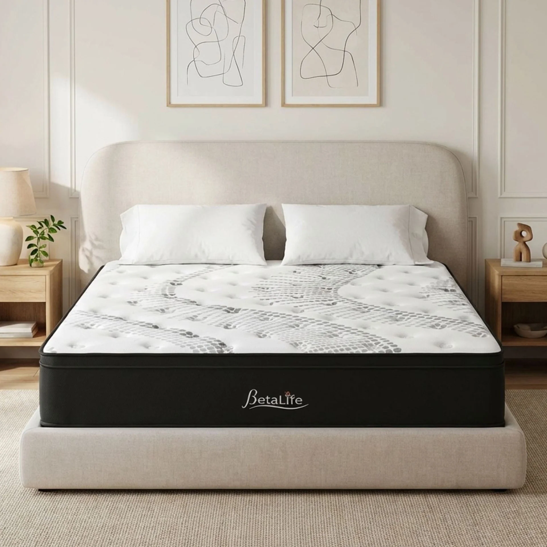 Deluxe Pro Pocket Spring Mattress - Super King - Image 4