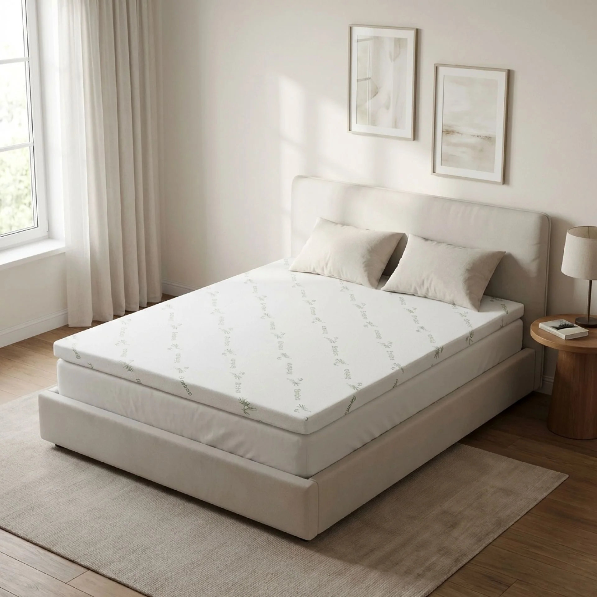 Betalife Dream Flip Dual Sided Memory Foam Mattress Topper - Double