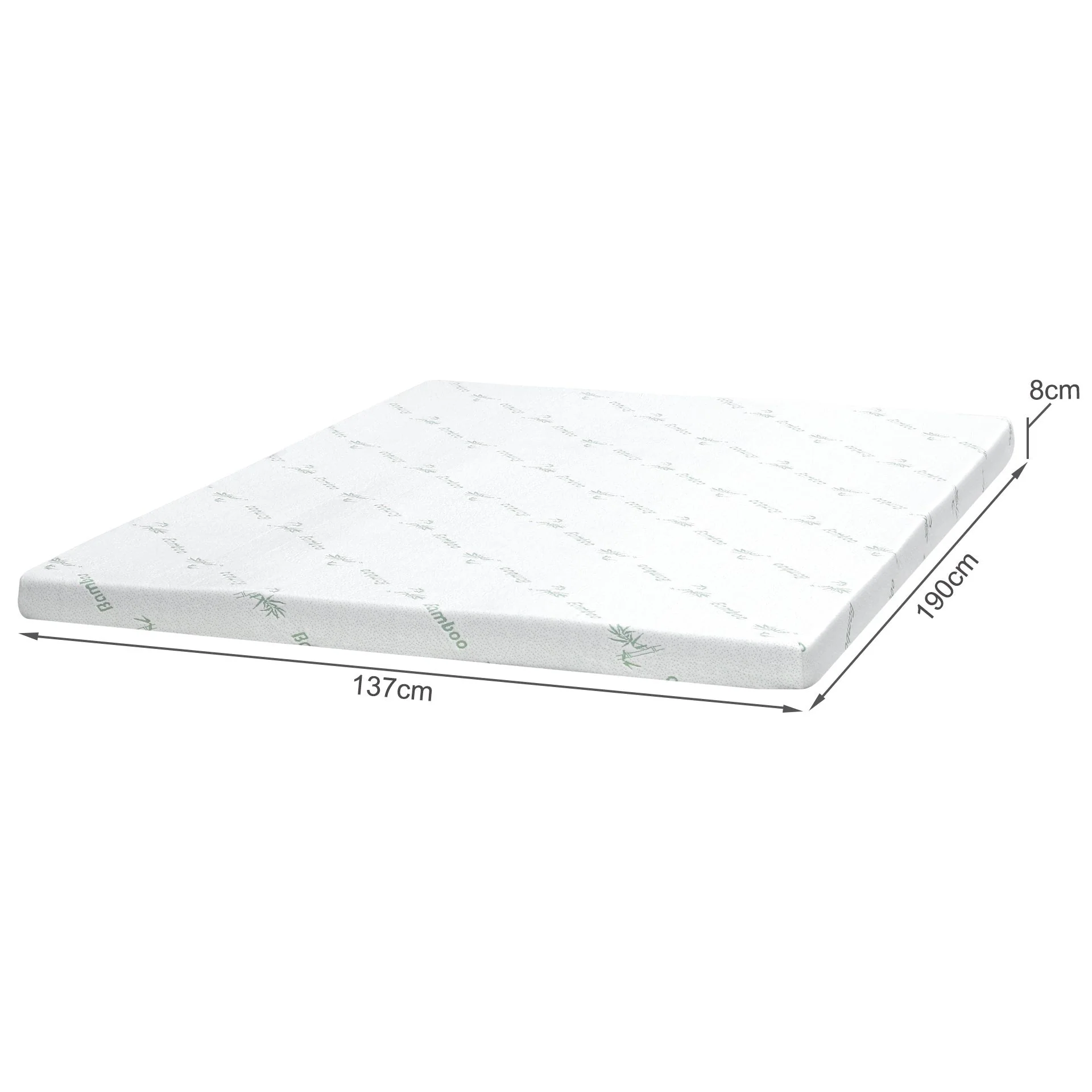 Betalife Dream Flip Dual Sided Memory Foam Mattress Topper - Double - Image 8