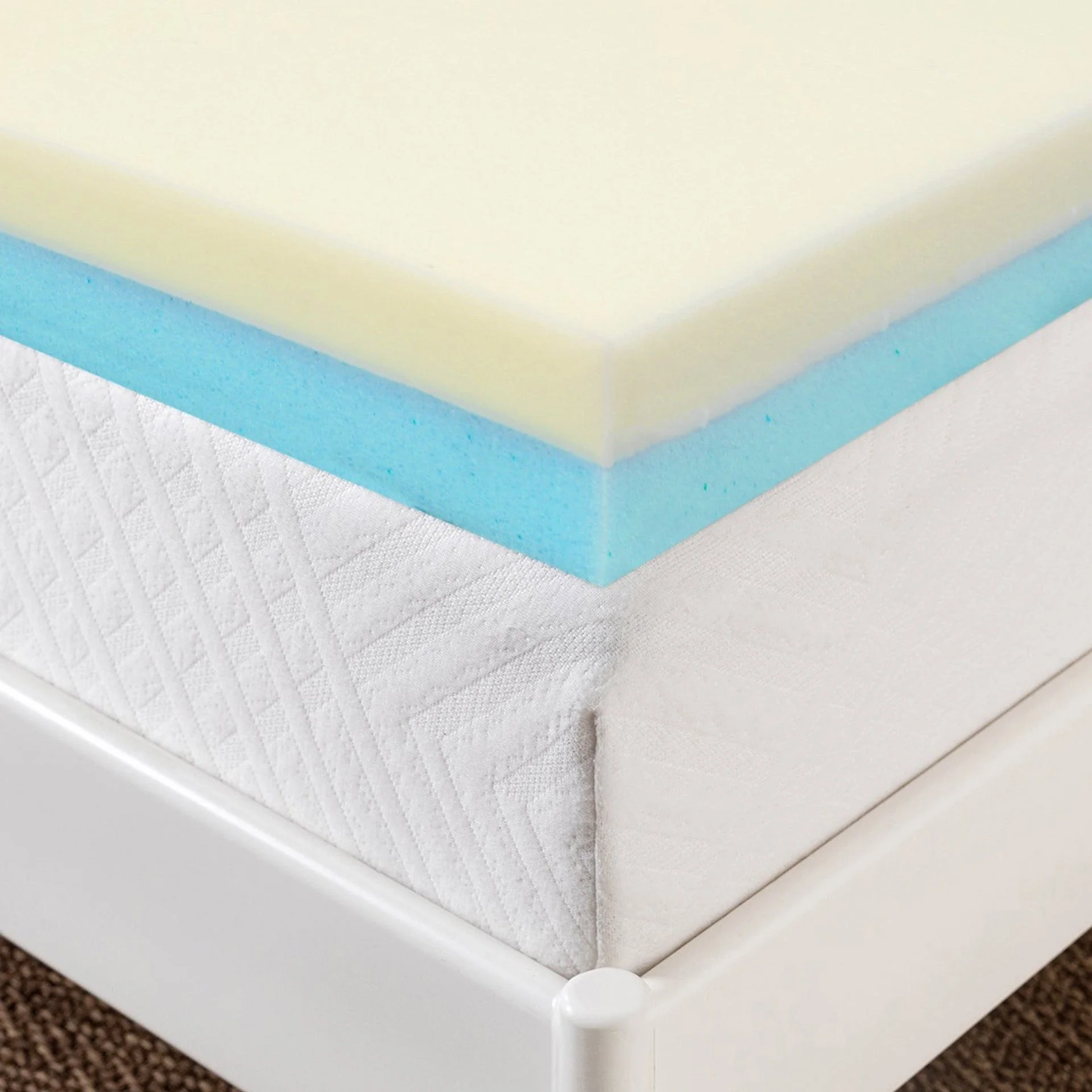 Dream Flip Dual Sided Memory Foam Mattress Topper - Super King - Image 5