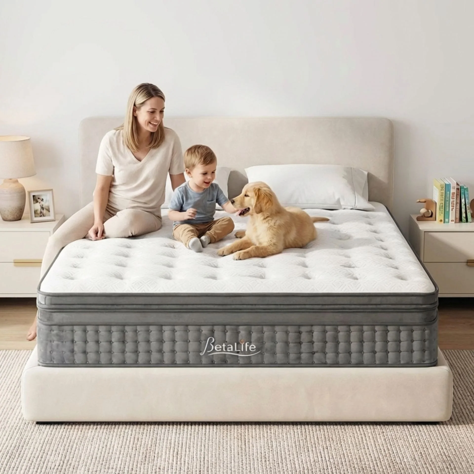 Grand Comodo 4 Sided Mattress - Super King
