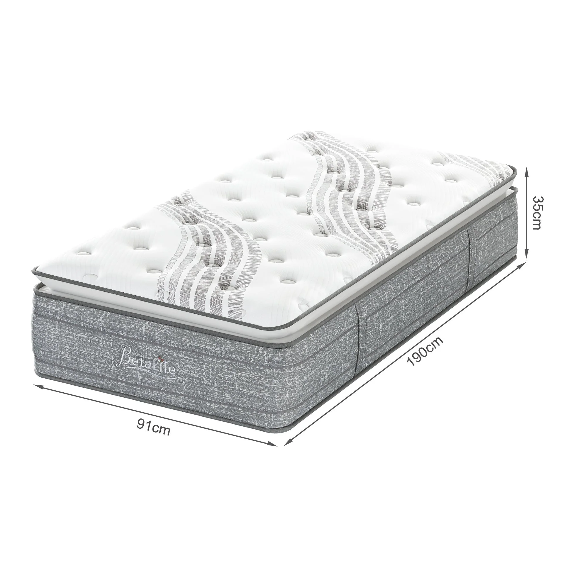 Luxury Pro Memory Foam Mattress - Single - Image 16