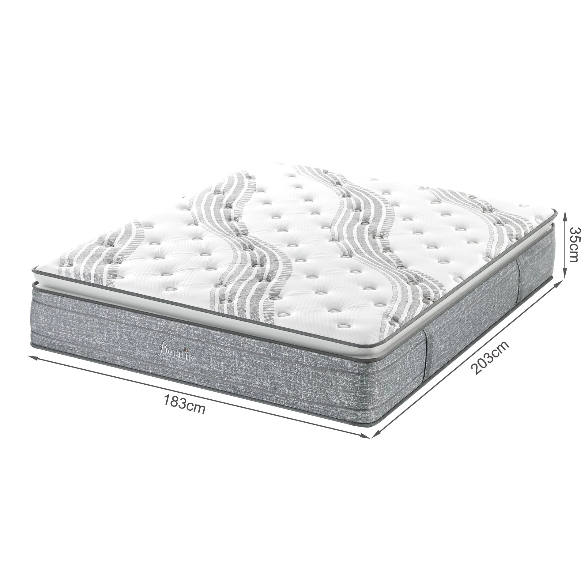 Luxury Pro Memory Foam Mattress - Super King - Image 11