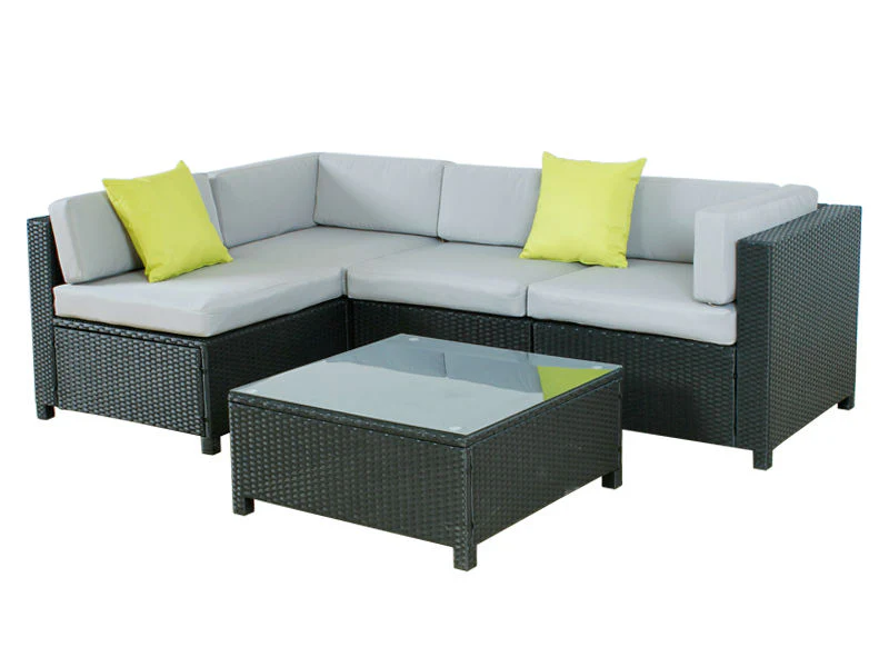 BetaLife Outdoor Rattan Sofa Set 5PCS - Image 9