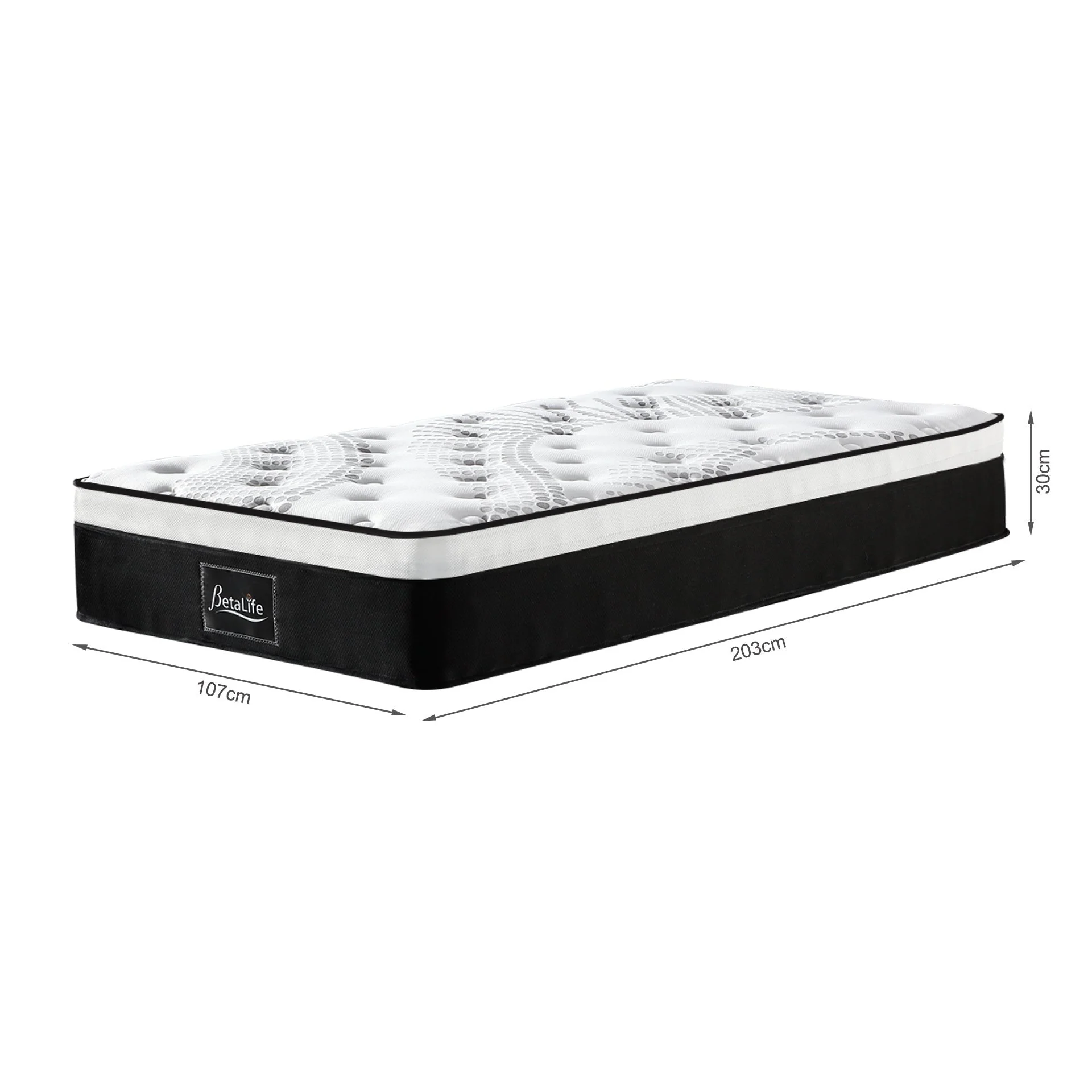 Premier Back Support Medium Firm Pocket Spring Mattress - King Single - Image 13