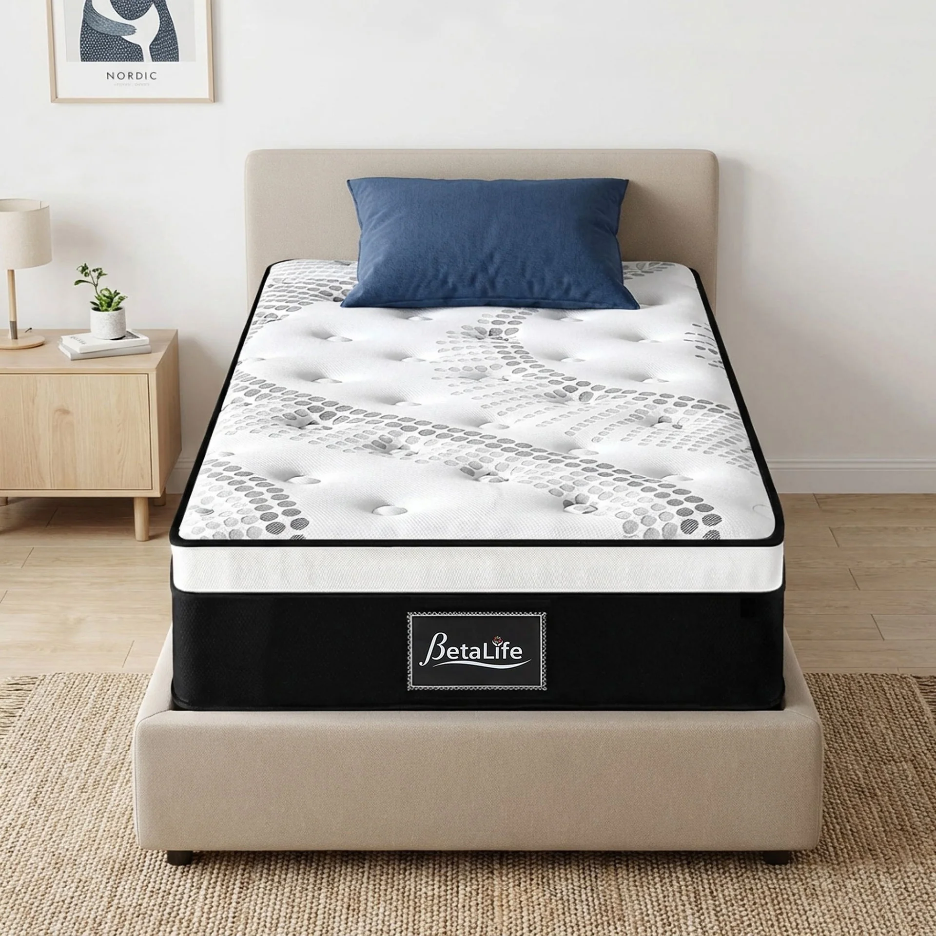 Premier Back Support Medium Firm Pocket Spring Mattress - Single - Image 4