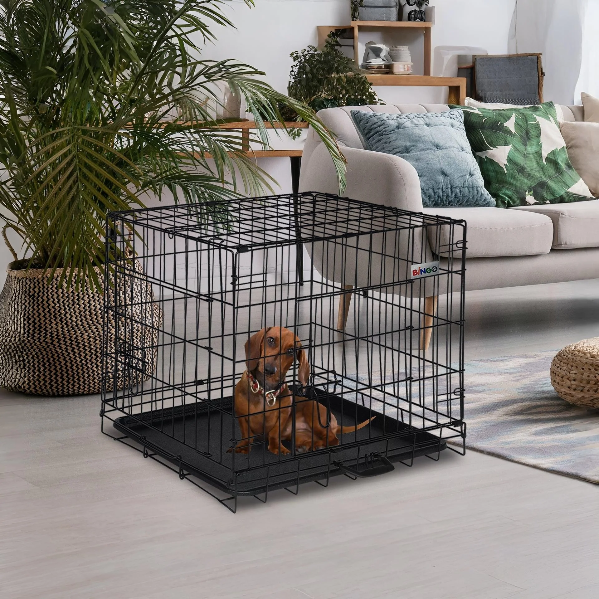 Bingo Dog Cage 30" 77 x 48 x 54cm - Image 2