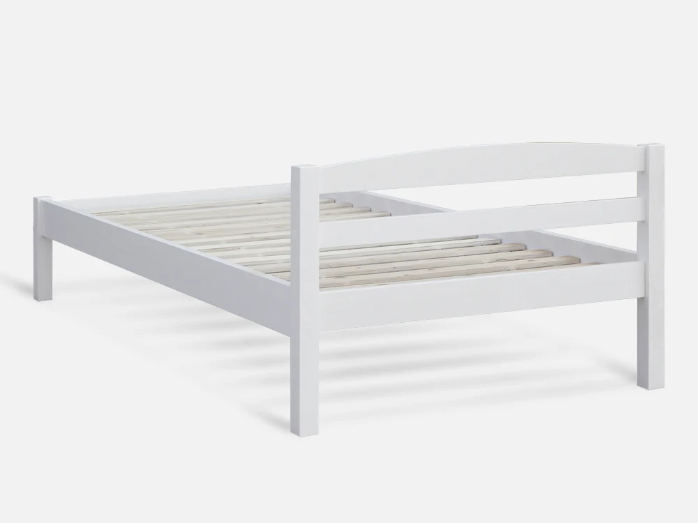 BLANC Wooden Bed - SINGLE - Image 3