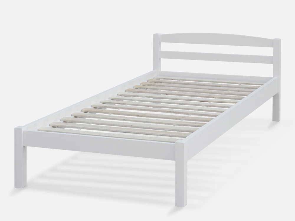 BLANC Wooden Bed - SINGLE - Image 4