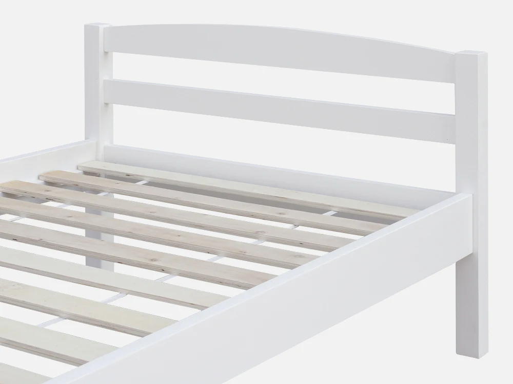 BLANC Wooden Bed - SINGLE - Image 5